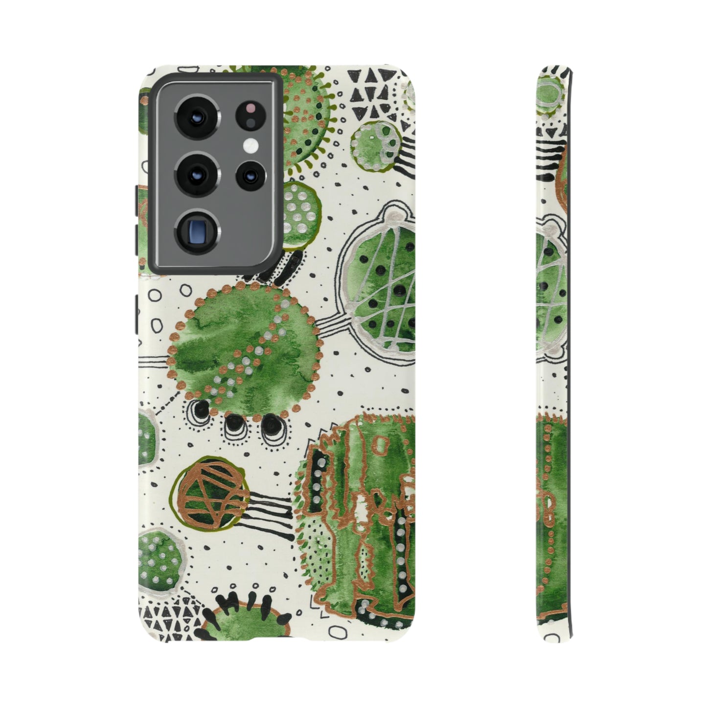 Phone Case - Green Bliss Bubbles
