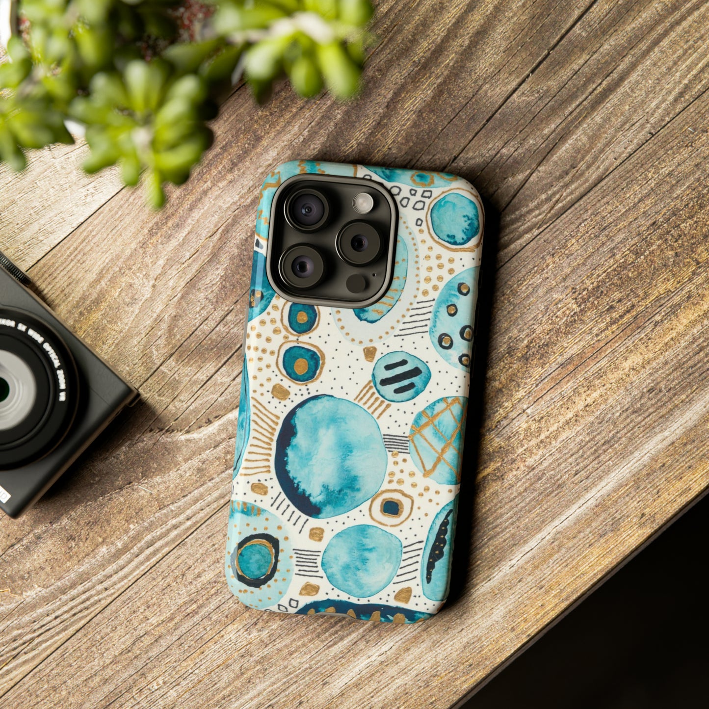 Phone Case - Aqua Bliss Bubbles