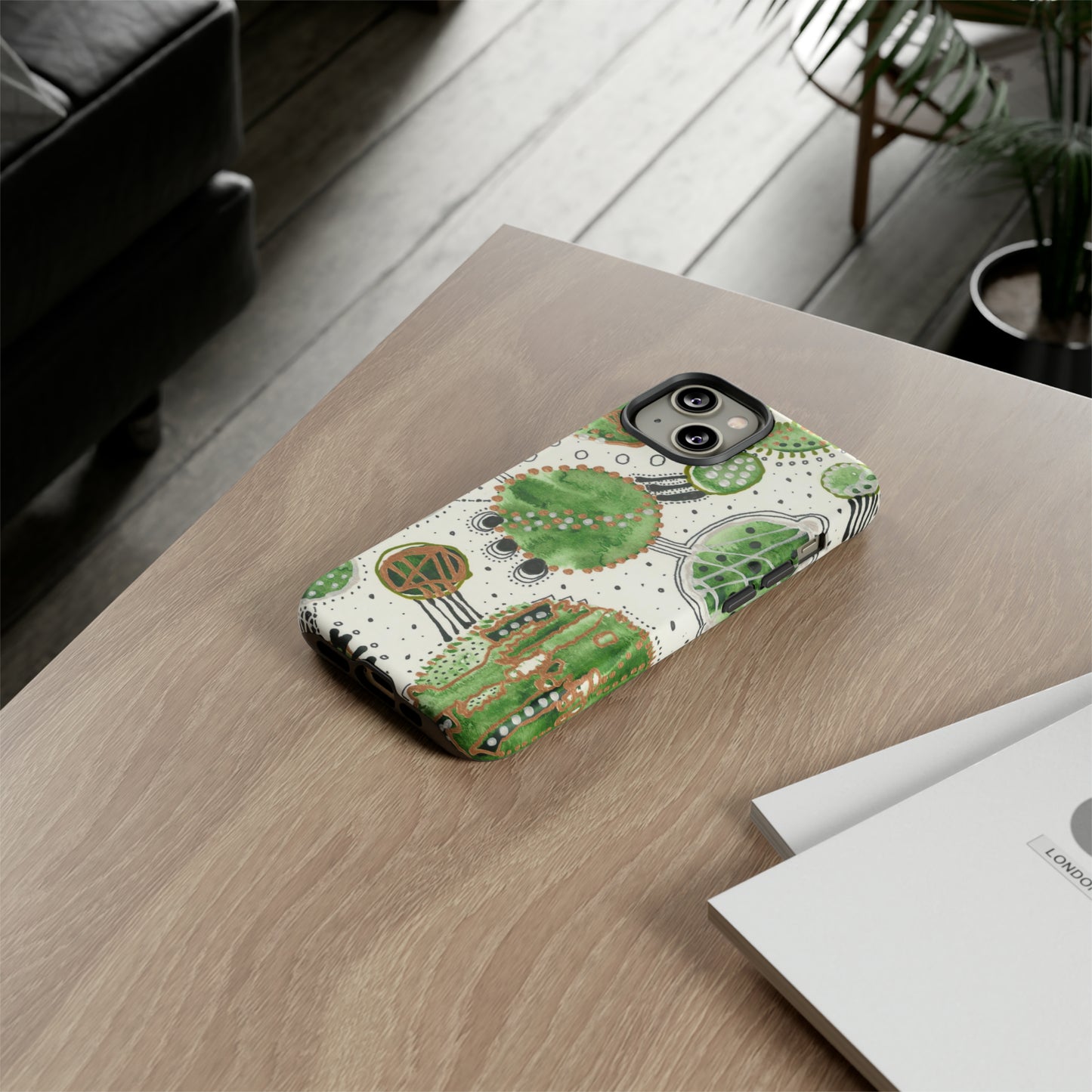 Phone Case - Green Bliss Bubbles