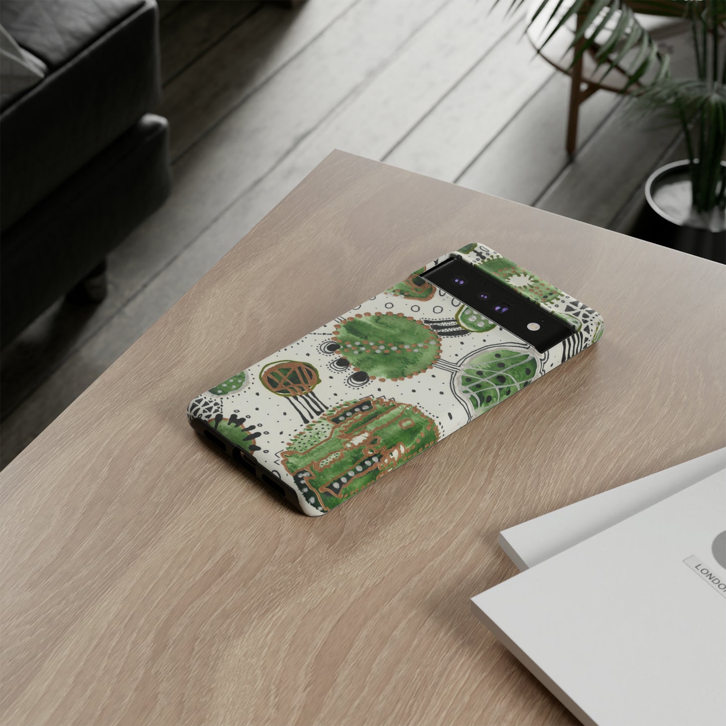 Phone Case - Green Bliss Bubbles