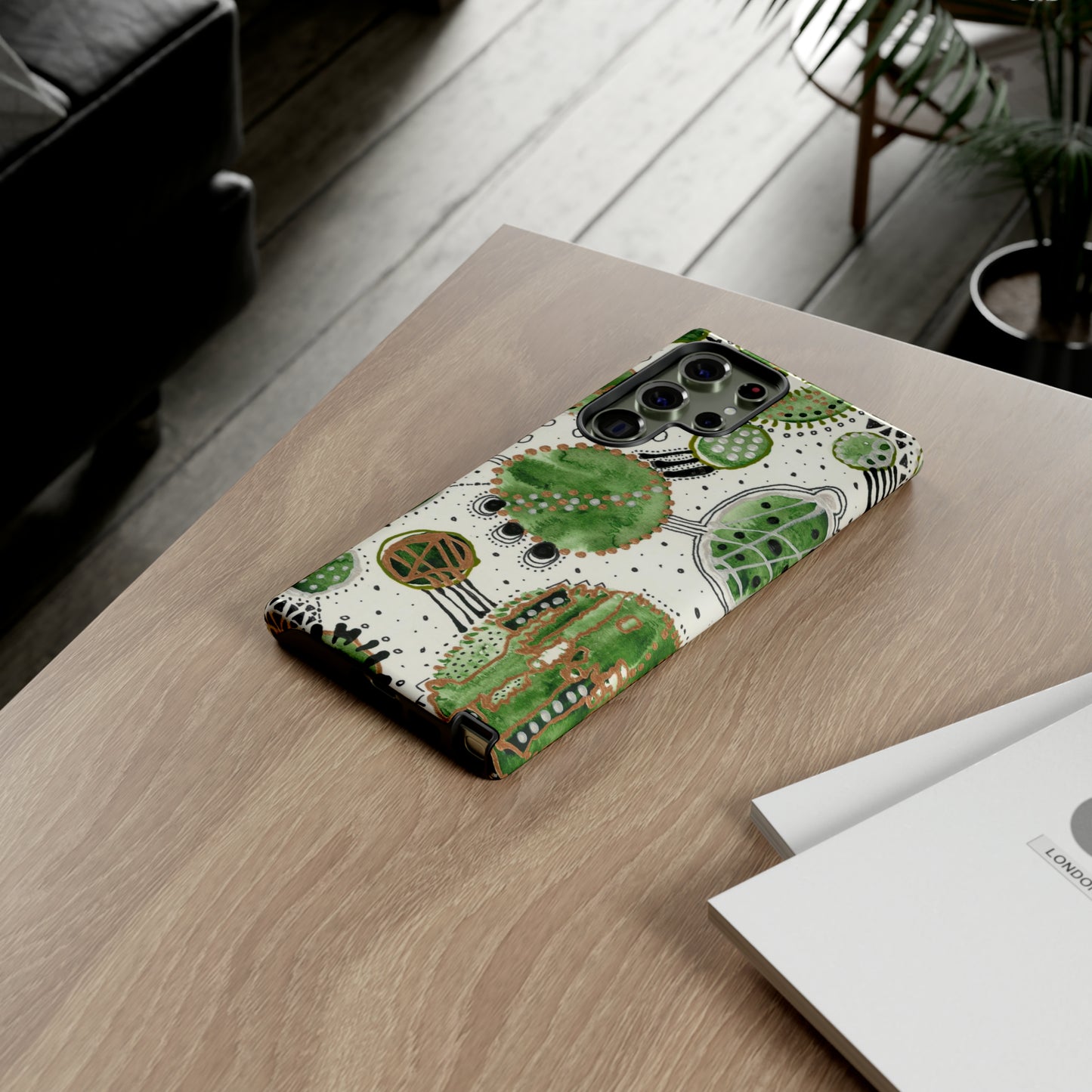 Phone Case - Green Bliss Bubbles
