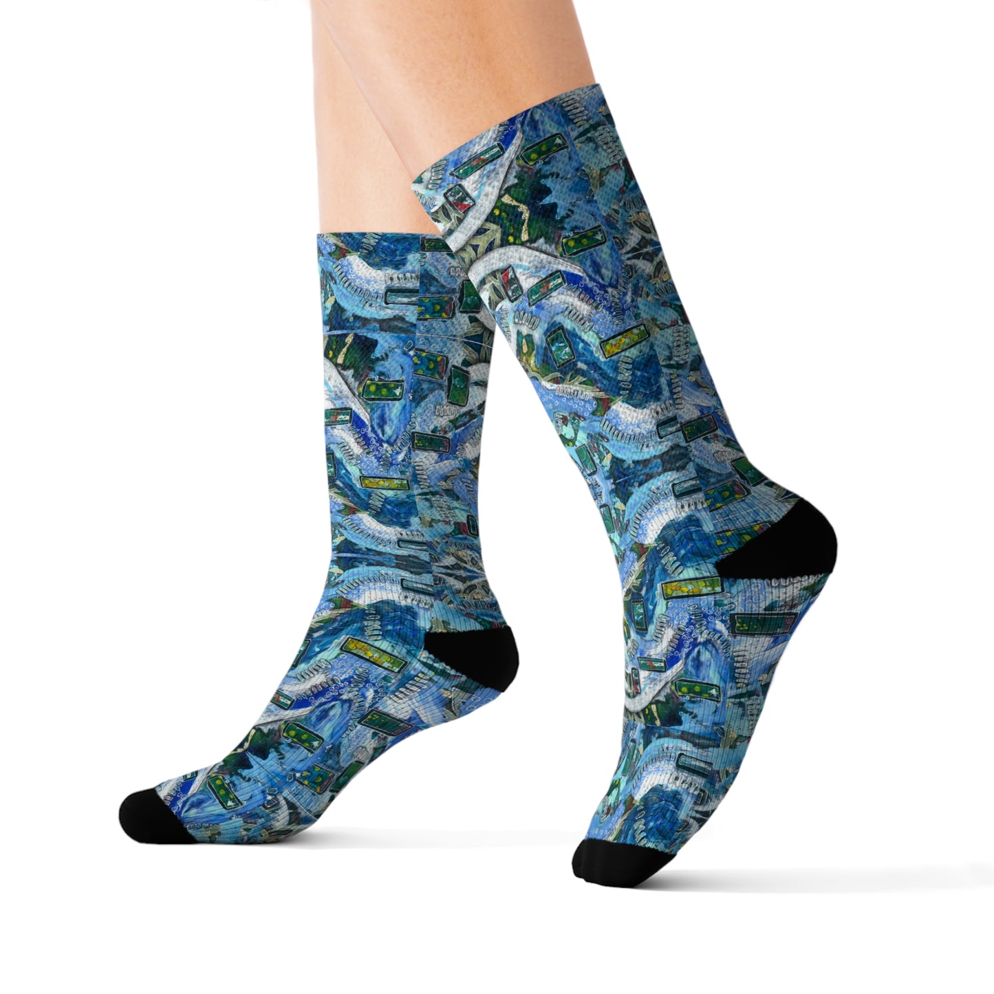 "Windows of Wonder" Unisex Socks