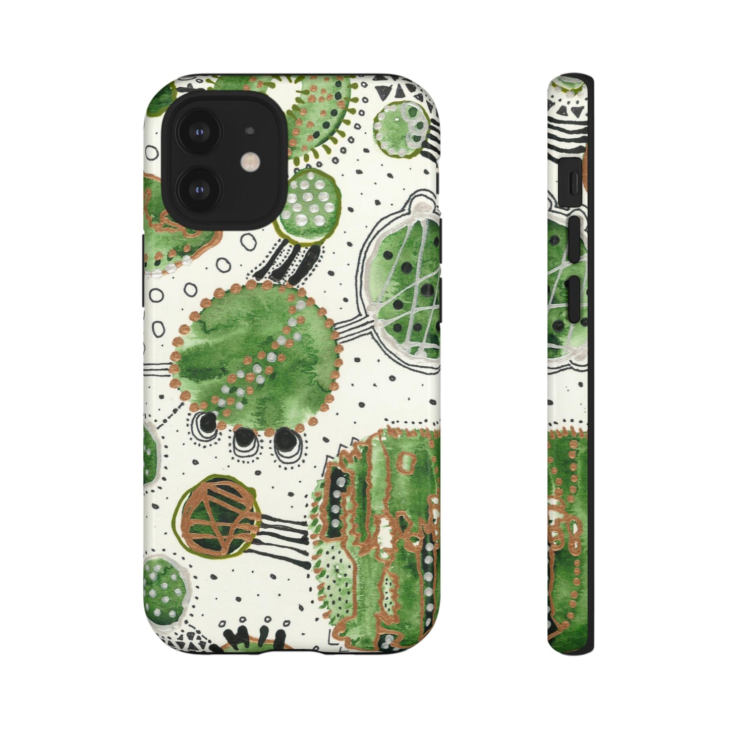 Phone Case - Green Bliss Bubbles