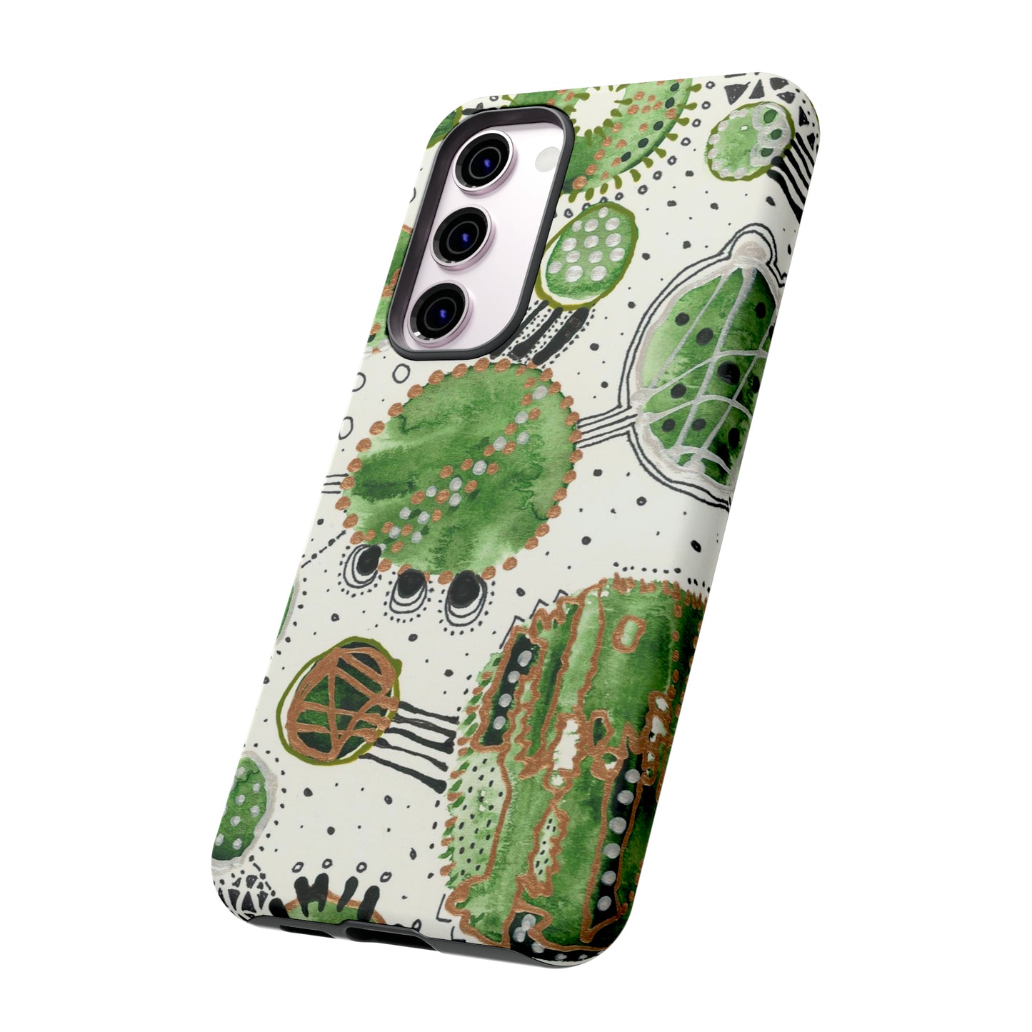 Phone Case - Green Bliss Bubbles