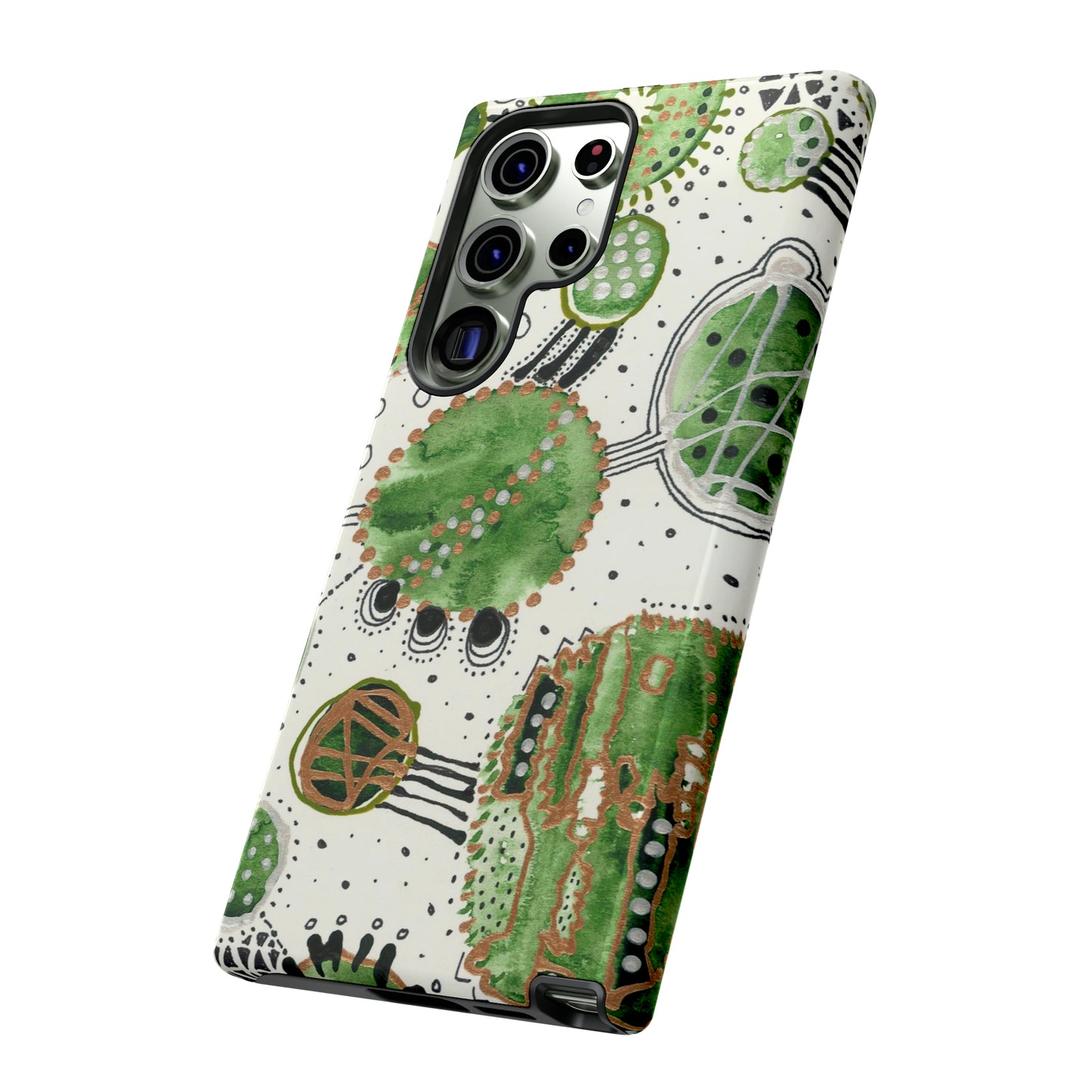 Phone Case - Green Bliss Bubbles