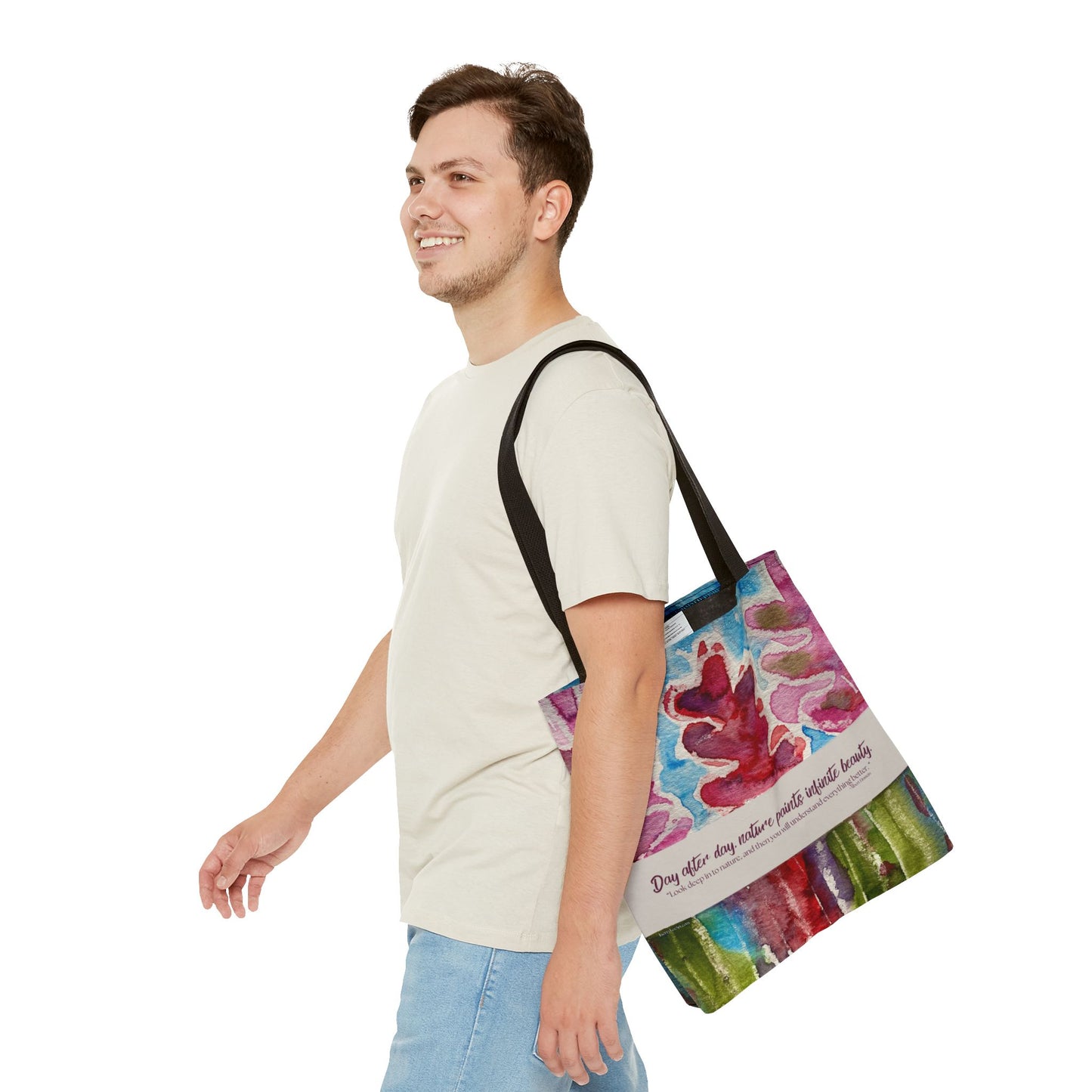 "Nature Paints" Tote Bag