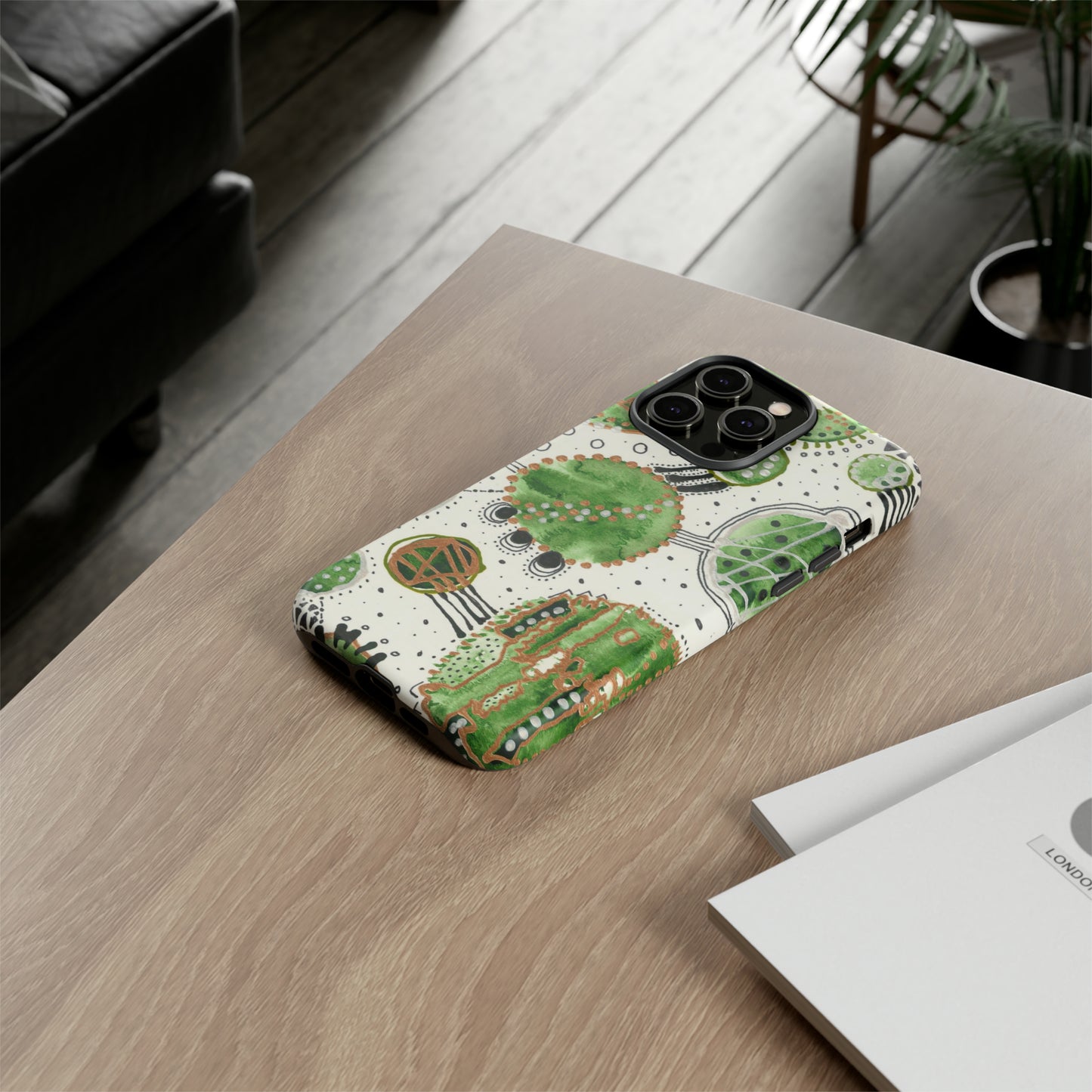 Phone Case - Green Bliss Bubbles