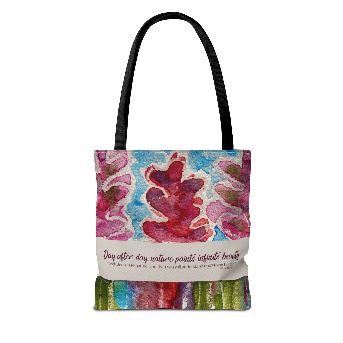 "Nature Paints" Tote Bag