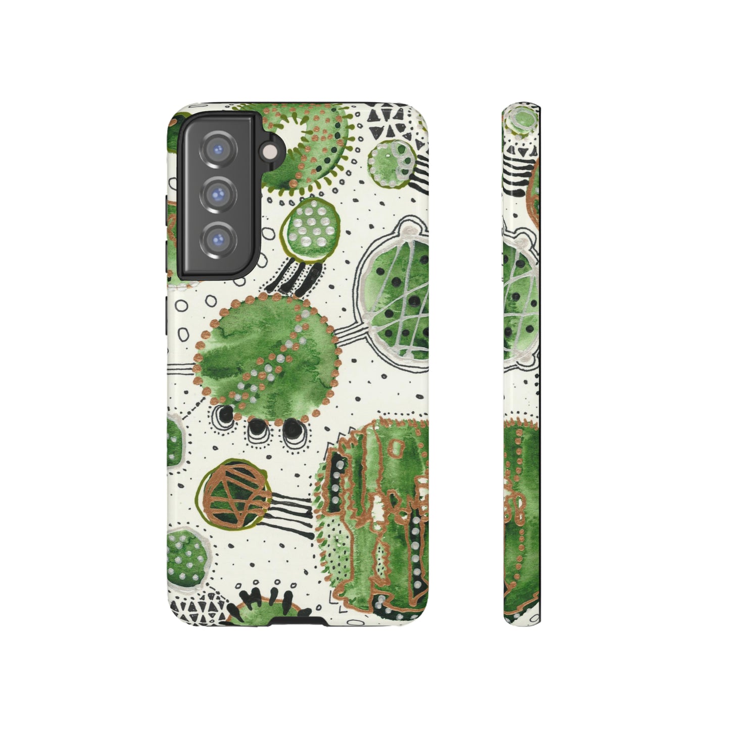 Phone Case - Green Bliss Bubbles