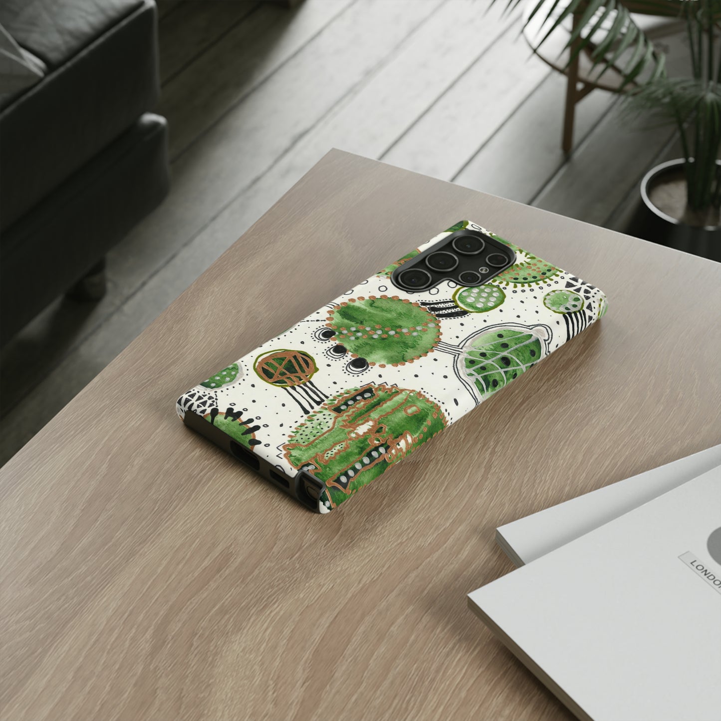 Phone Case - Green Bliss Bubbles