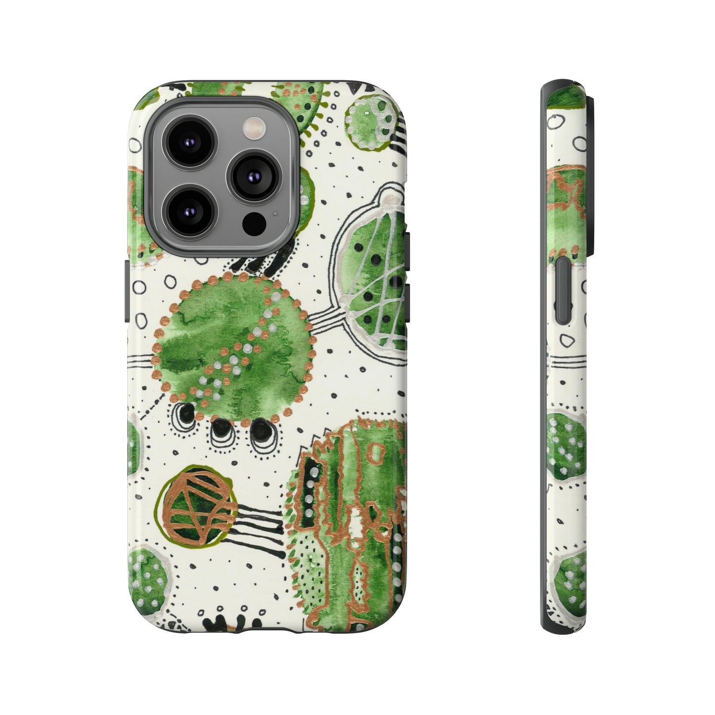 Phone Case - Green Bliss Bubbles