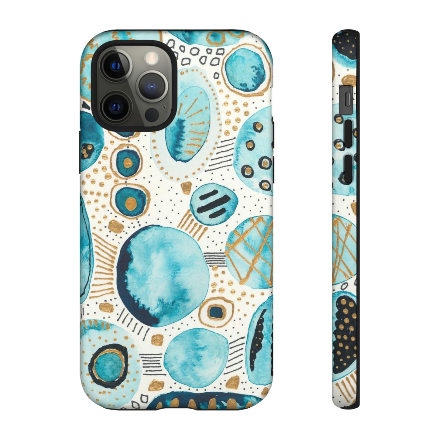 Phone Case - Aqua Bliss Bubbles