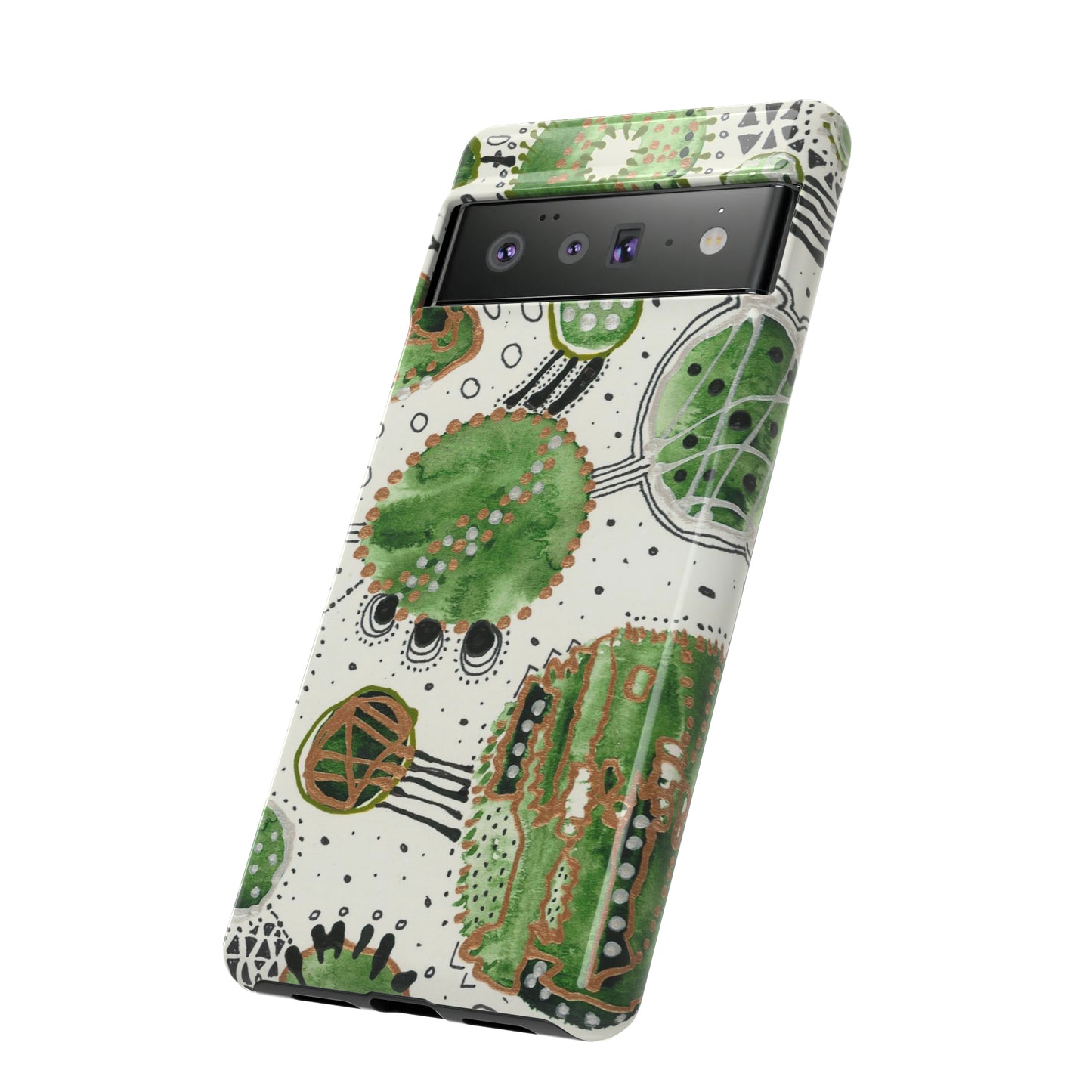 Phone Case - Green Bliss Bubbles