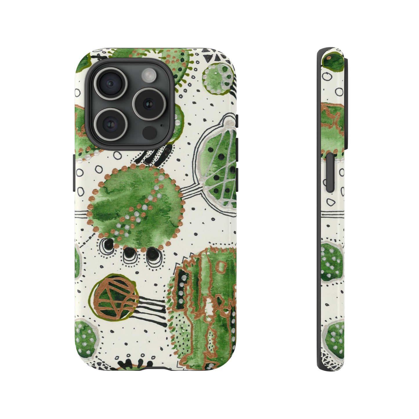 Phone Case - Green Bliss Bubbles