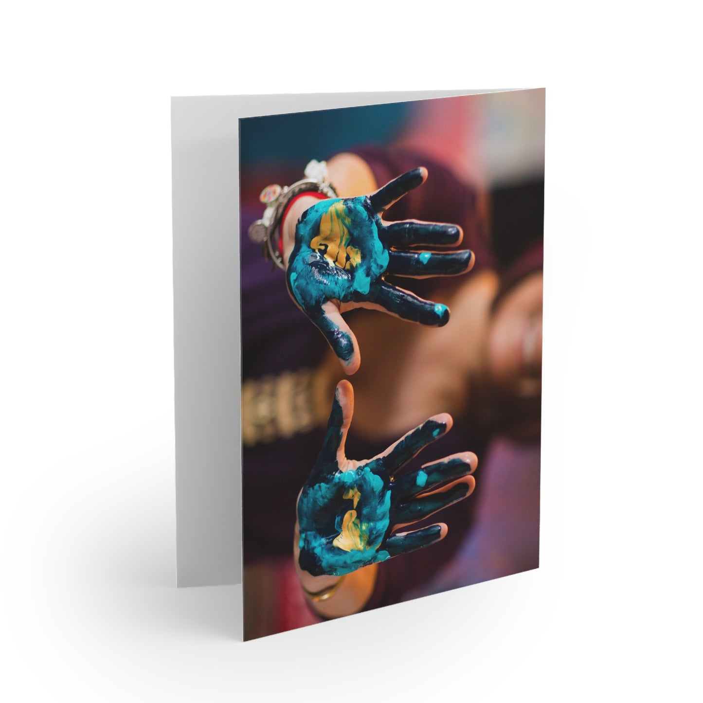 "Inner Peace" Goddess Blank Greeting Cards