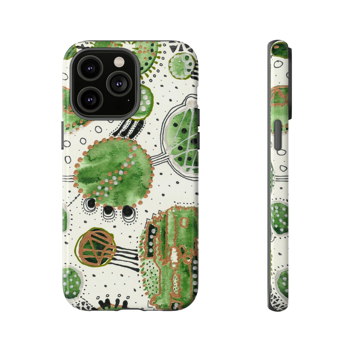 Phone Case - Green Bliss Bubbles