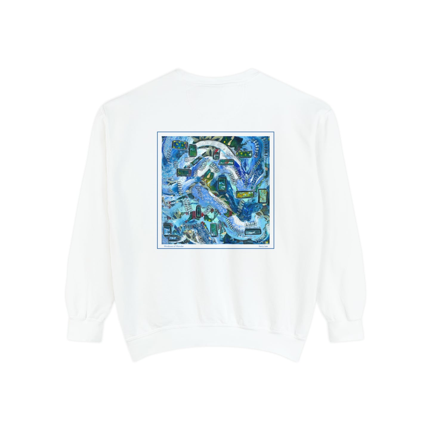 "Windows of Wonder" Garment-Dyed Sweatshirt