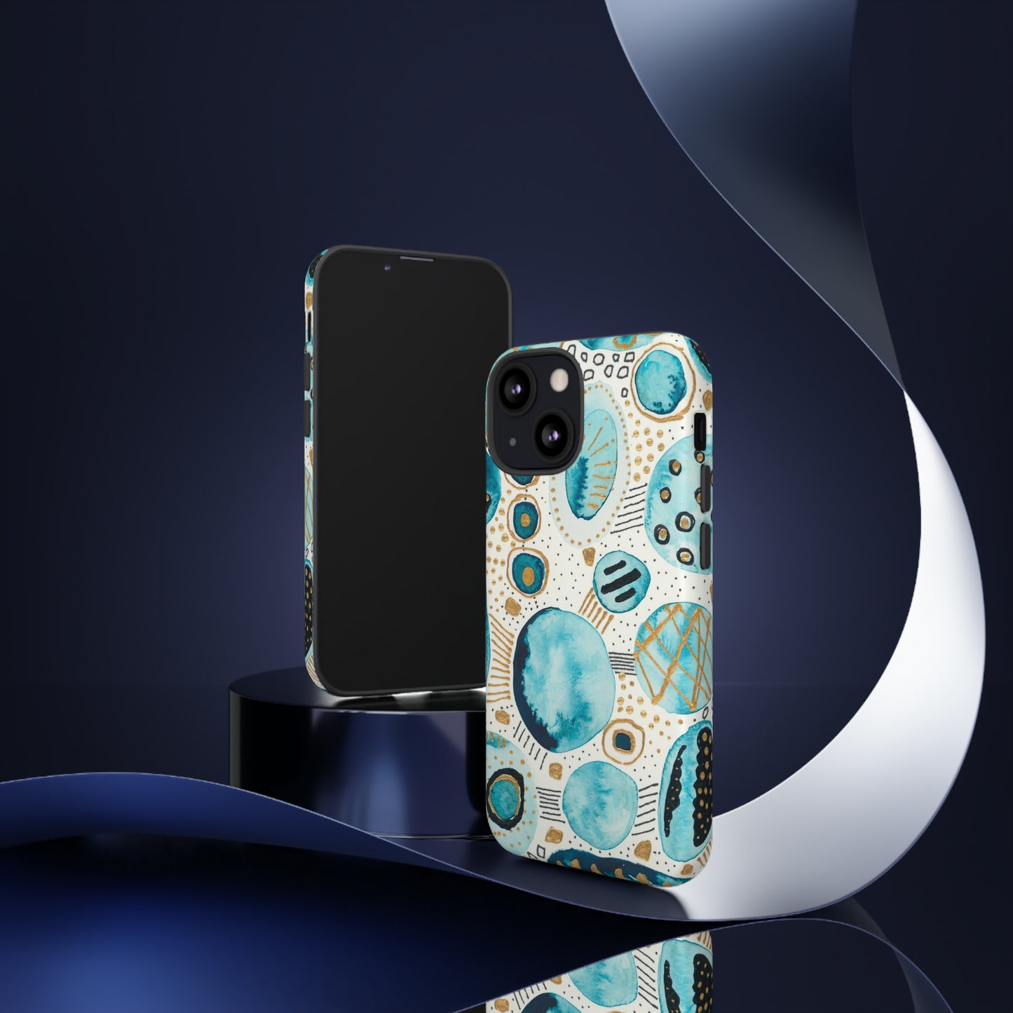 Phone Case - Aqua Bliss Bubbles