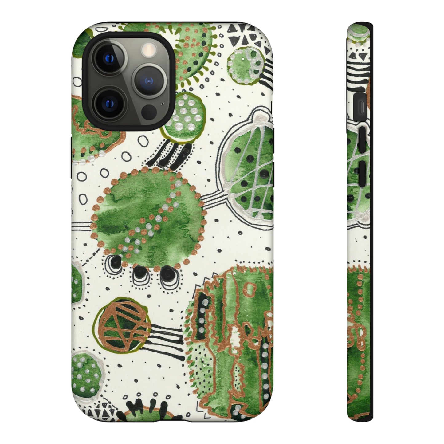 Phone Case - Green Bliss Bubbles