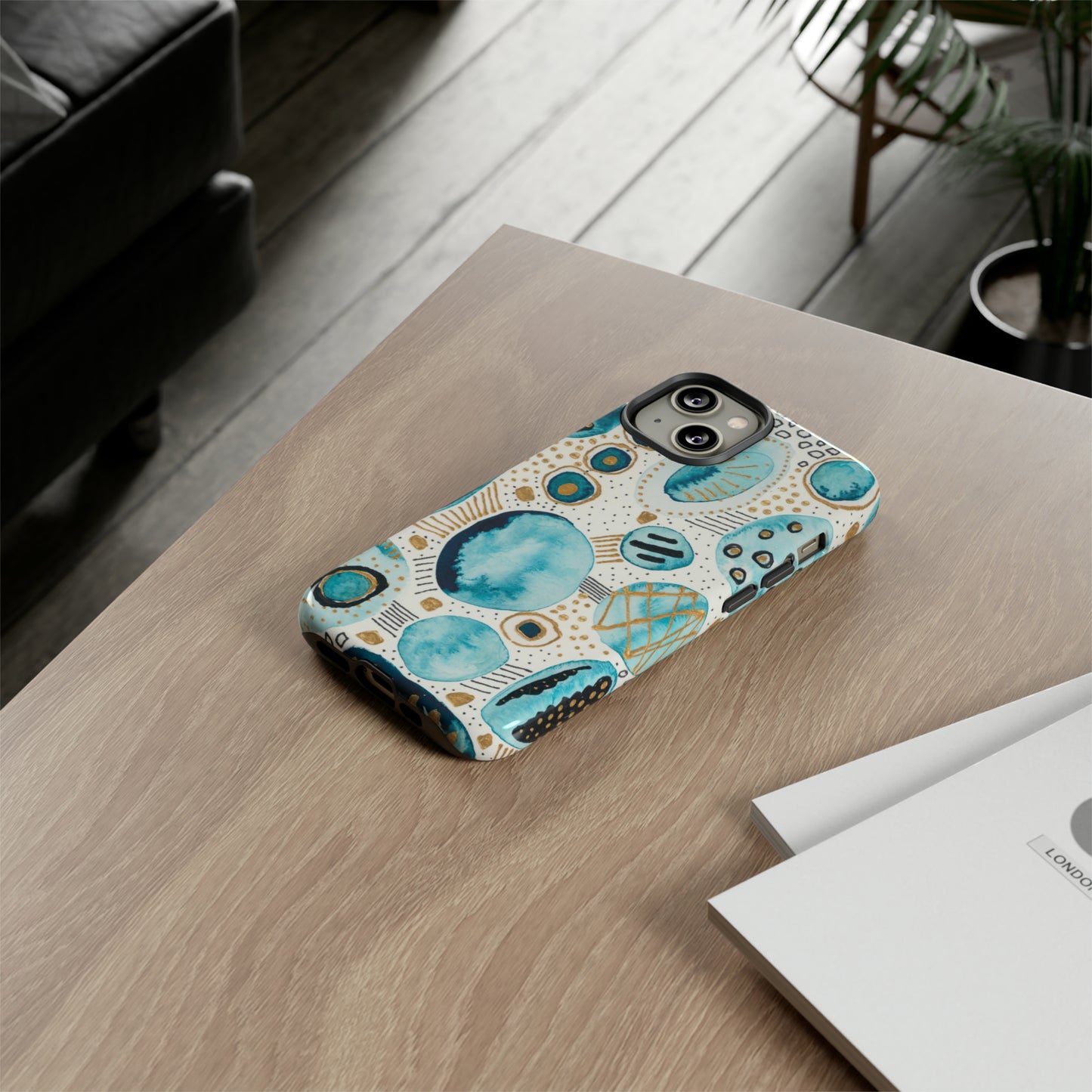 Phone Case - Aqua Bliss Bubbles