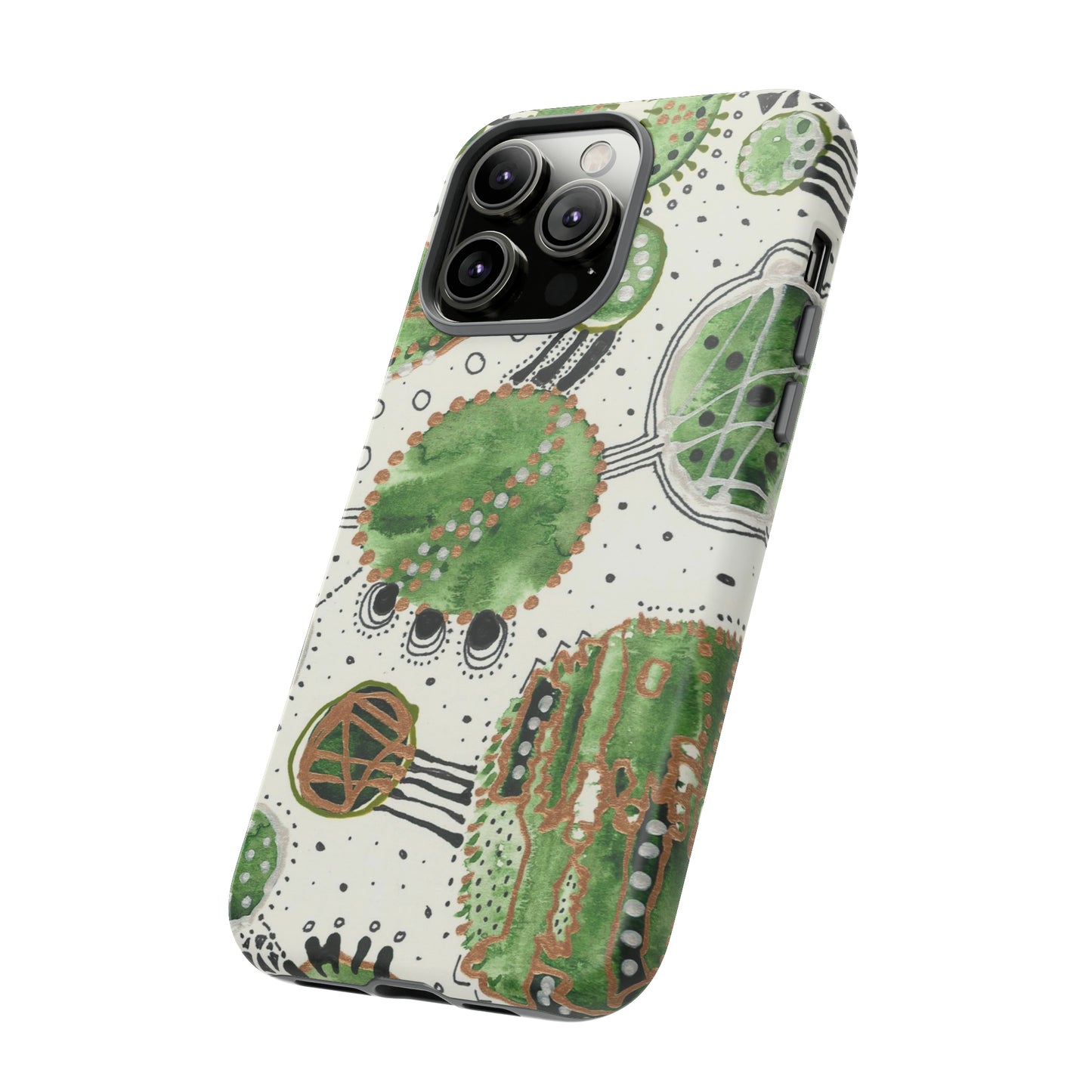 Phone Case - Green Bliss Bubbles