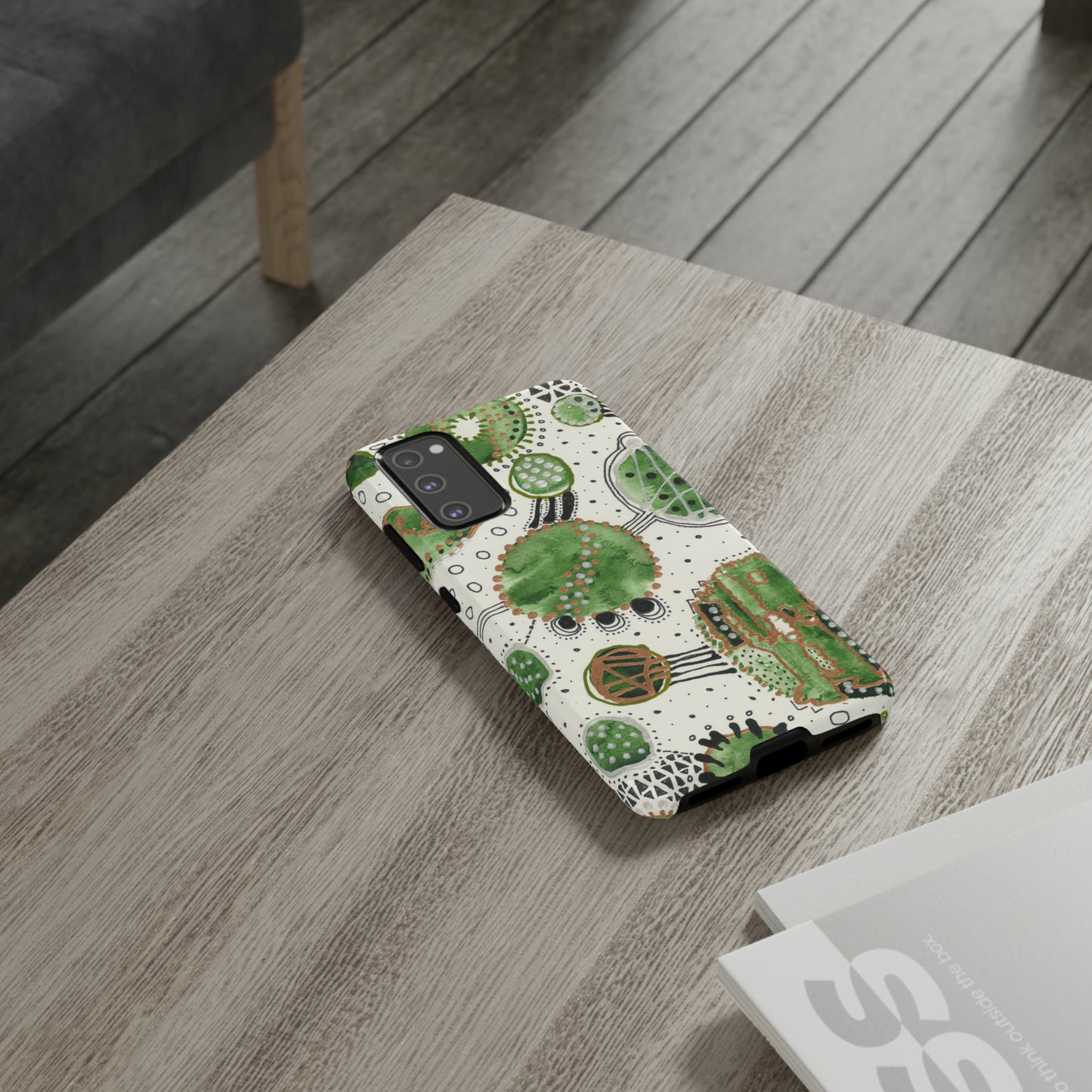 Phone Case - Green Bliss Bubbles