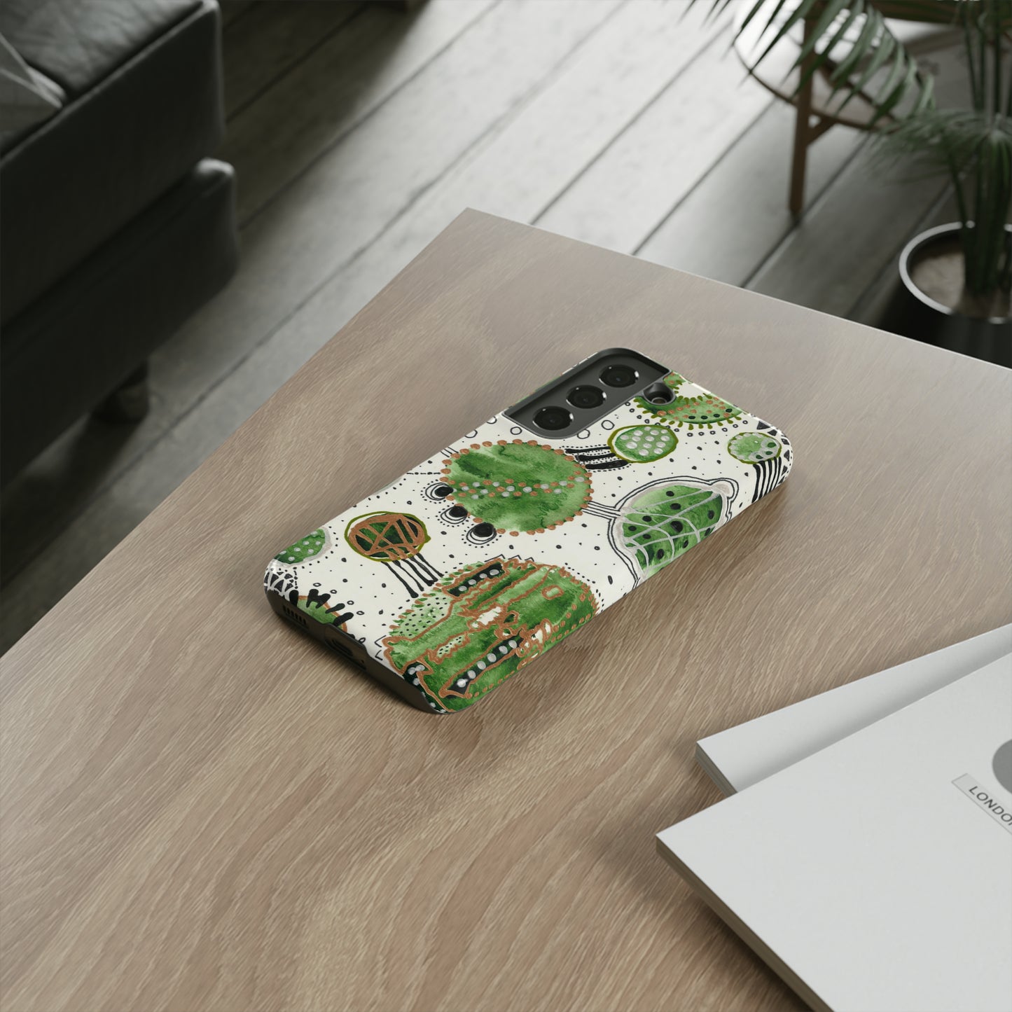 Phone Case - Green Bliss Bubbles