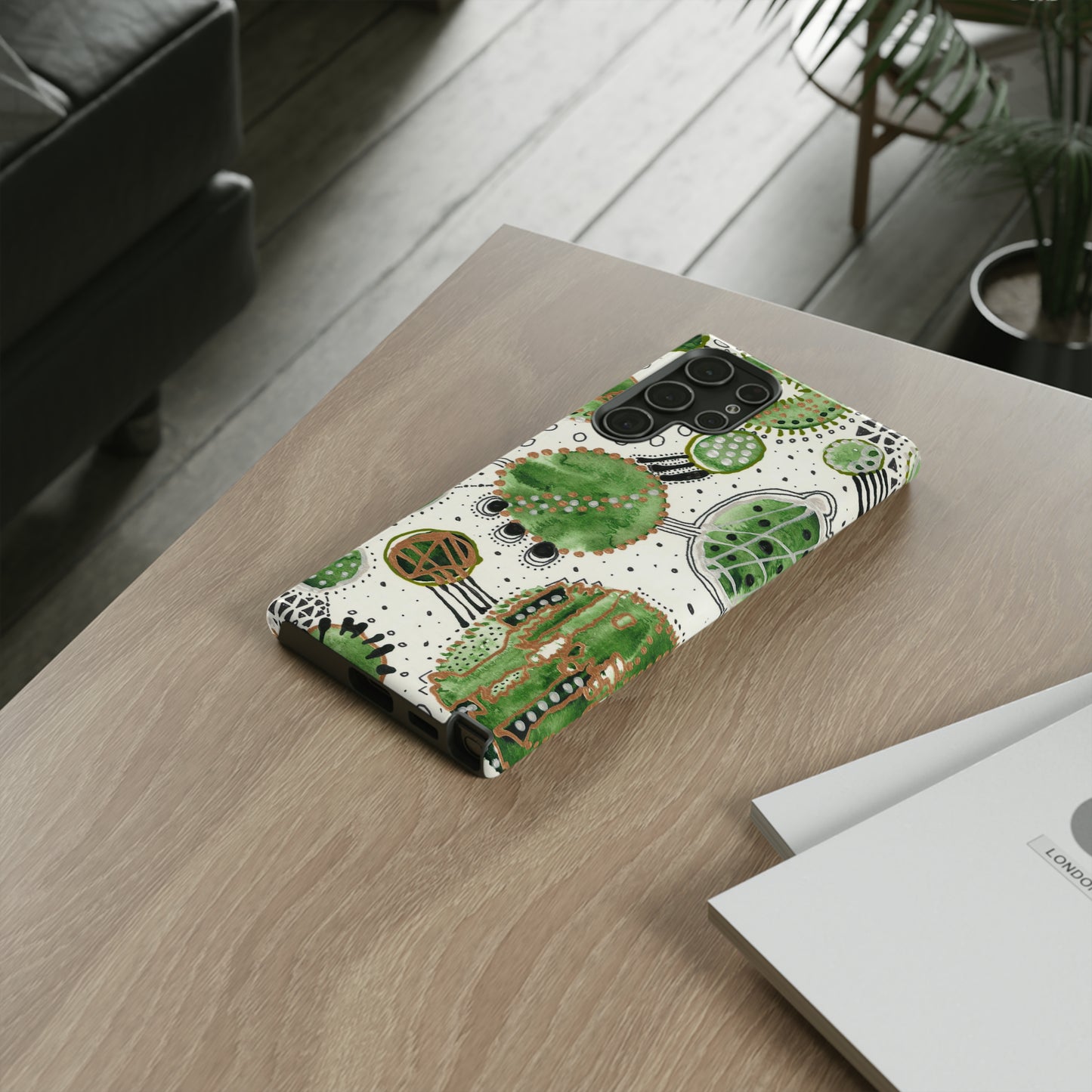 Phone Case - Green Bliss Bubbles