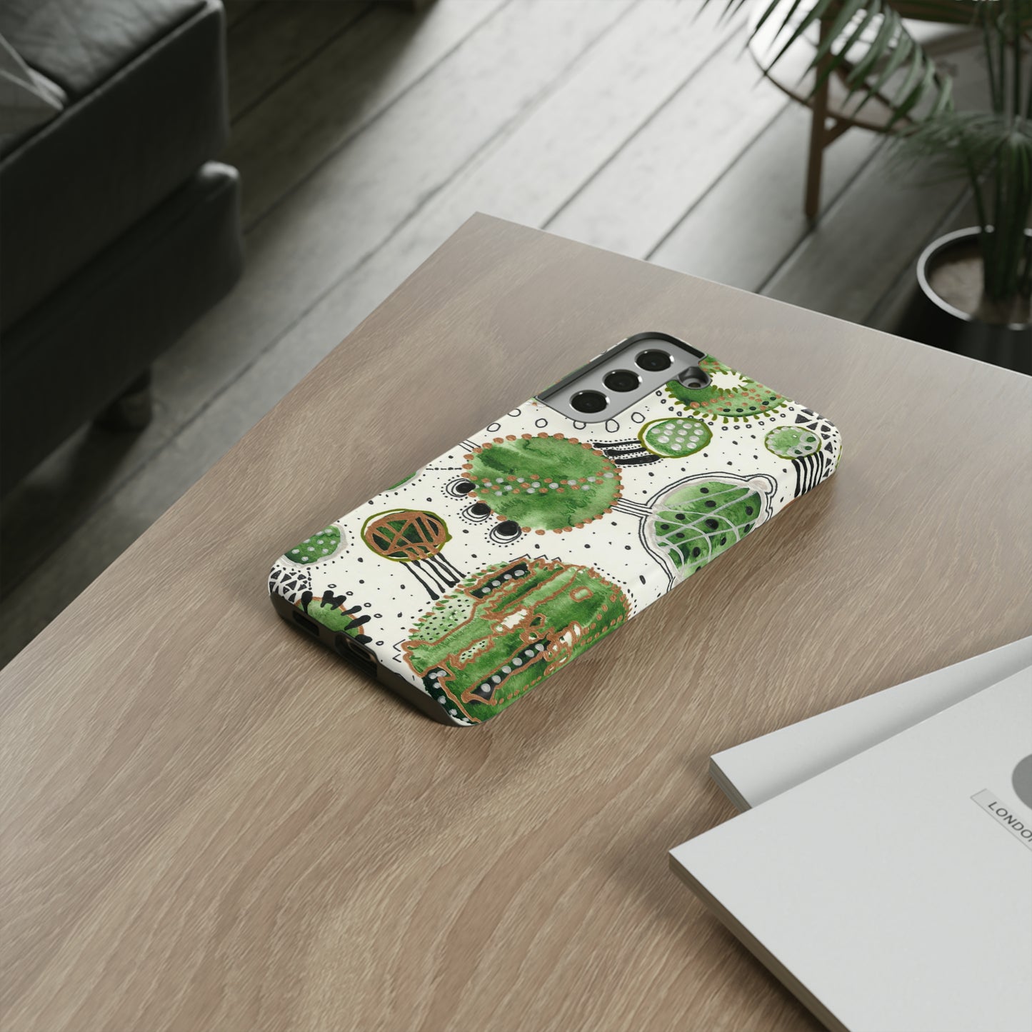 Phone Case - Green Bliss Bubbles