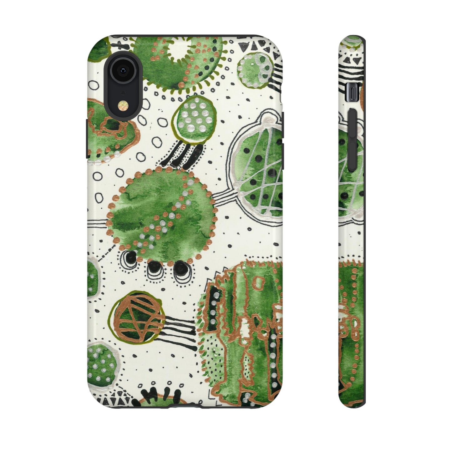 Phone Case - Green Bliss Bubbles