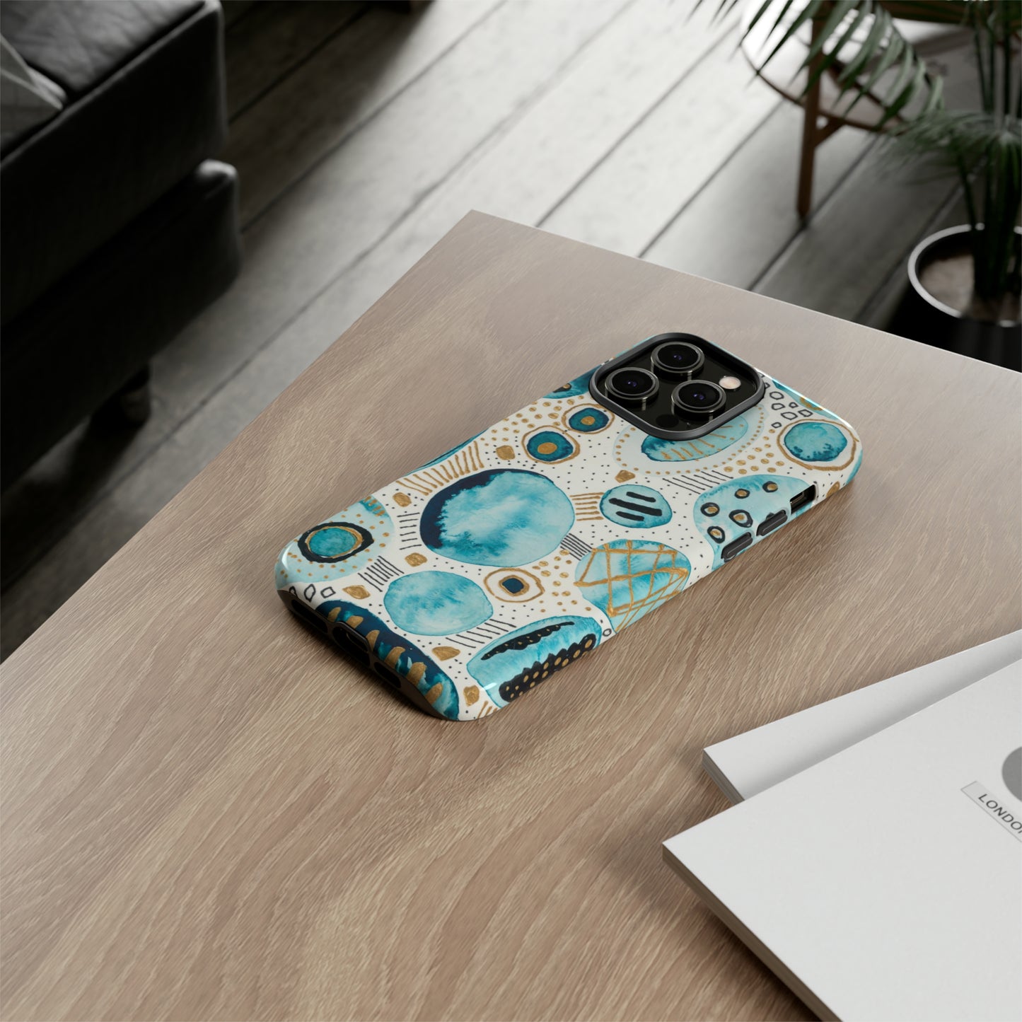 Phone Case - Aqua Bliss Bubbles