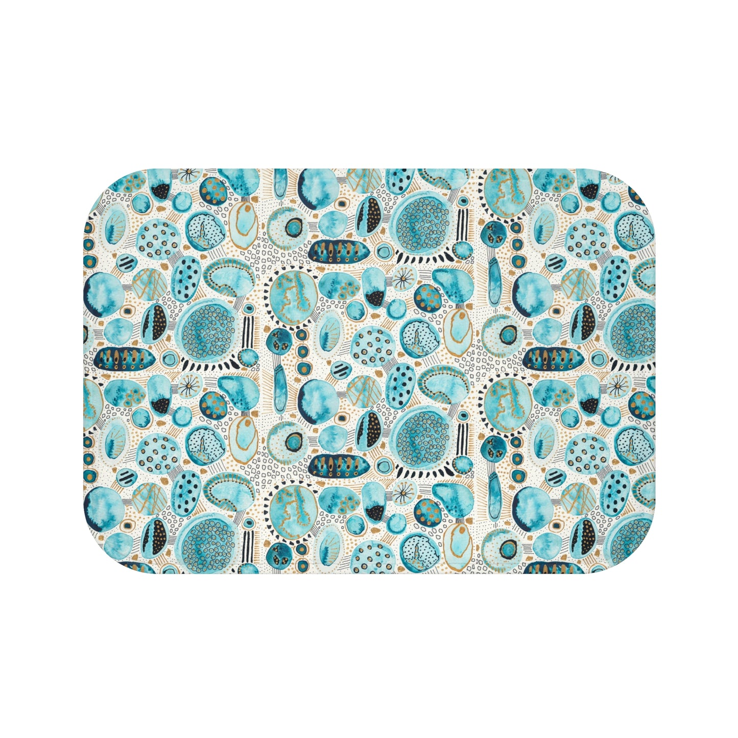 Bath Mat: Aqua Bliss Bubbles