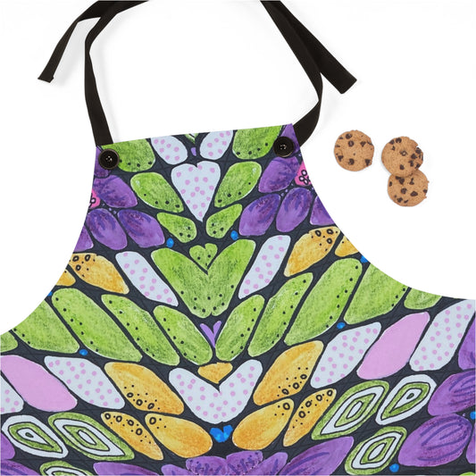 Zen Flowers ~ Spring, Apron