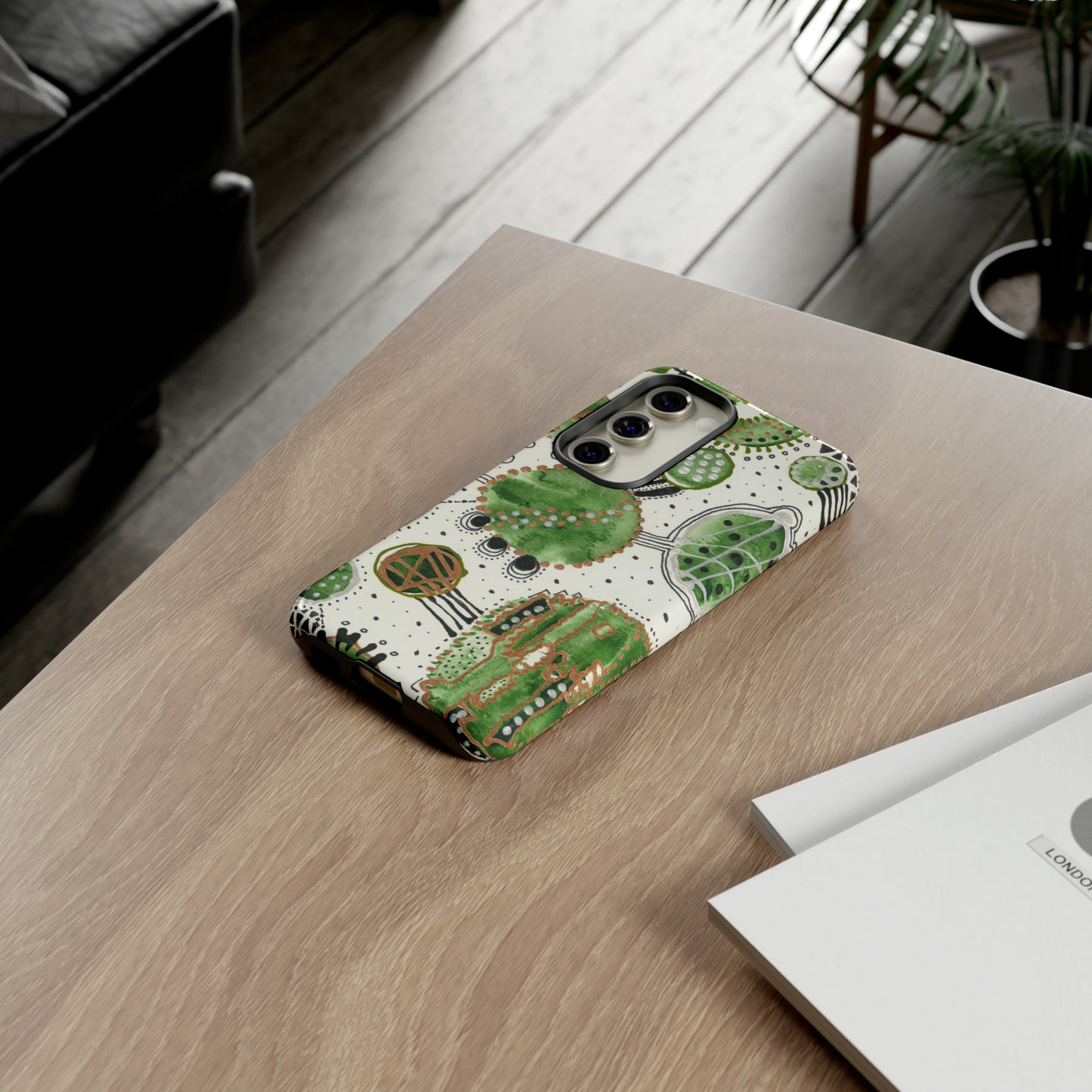 Phone Case - Green Bliss Bubbles