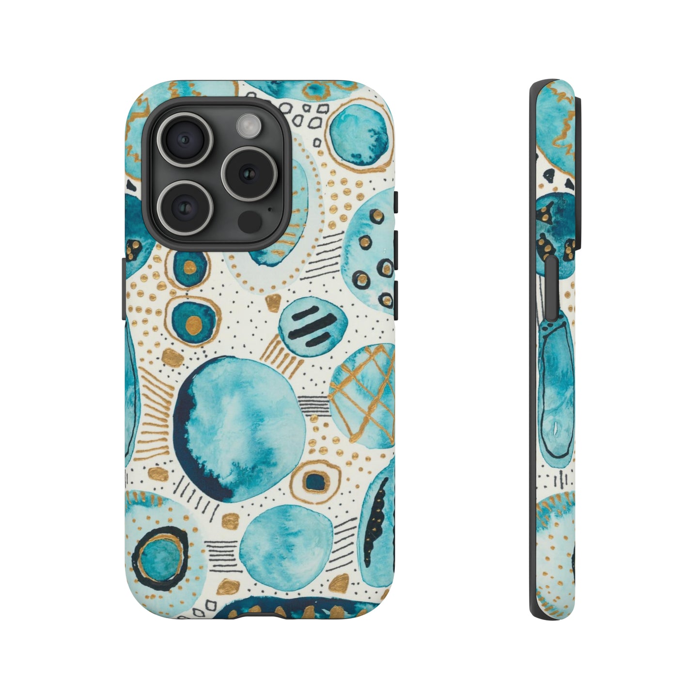 Phone Case - Aqua Bliss Bubbles