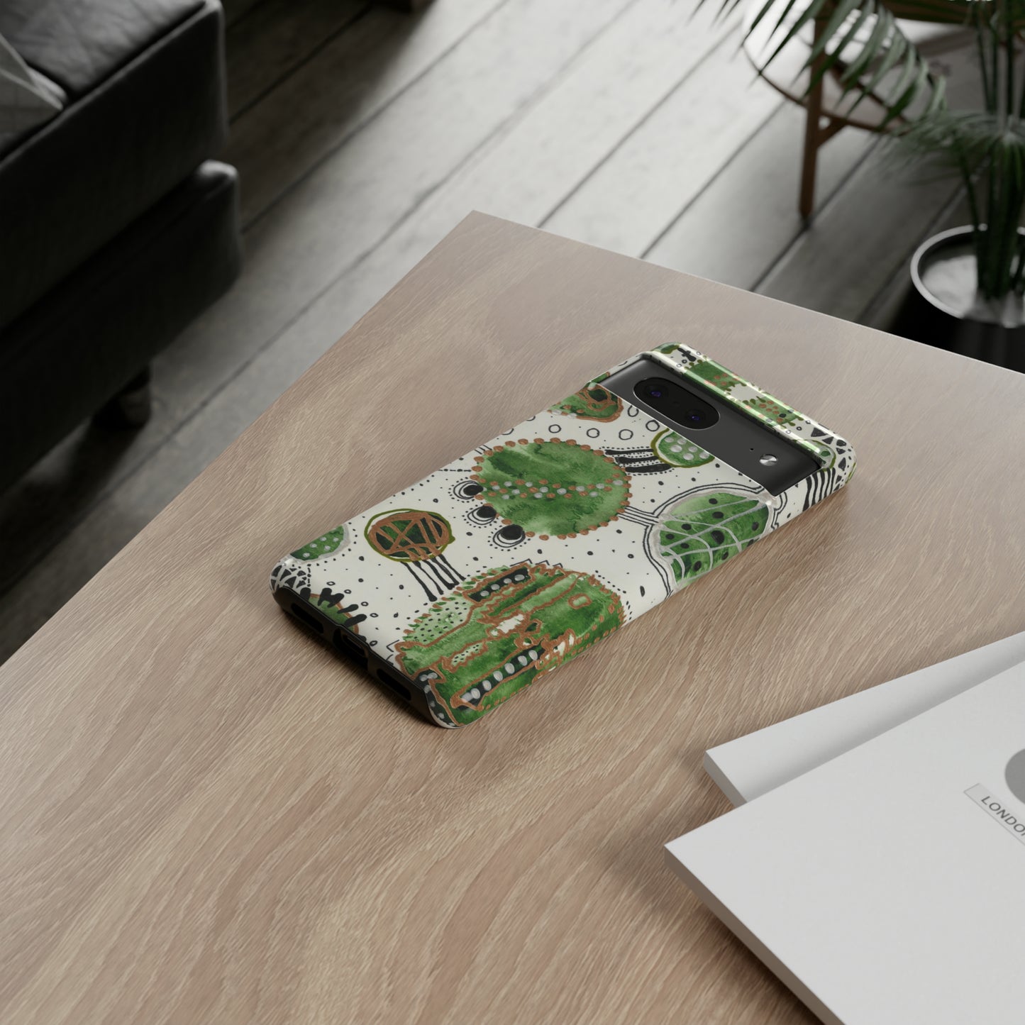 Phone Case - Green Bliss Bubbles