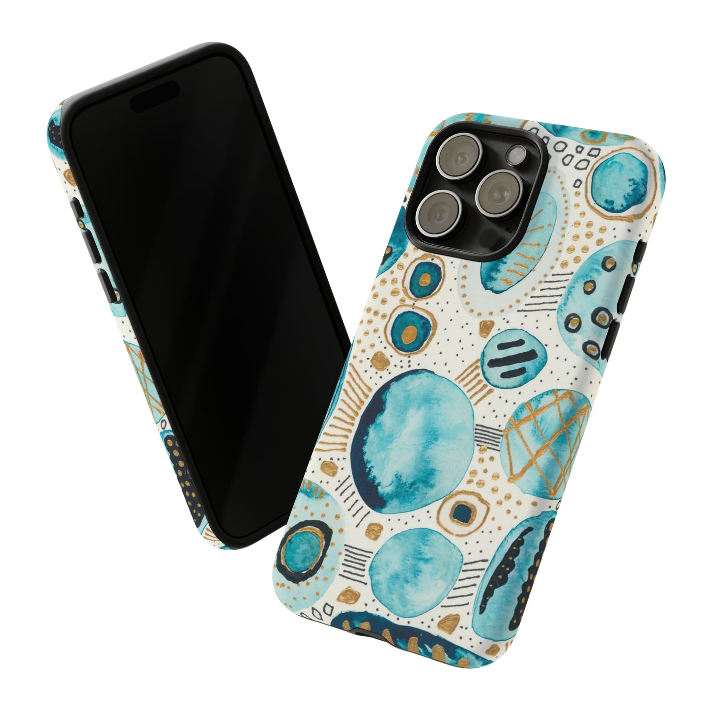 Phone Case - Aqua Bliss Bubbles