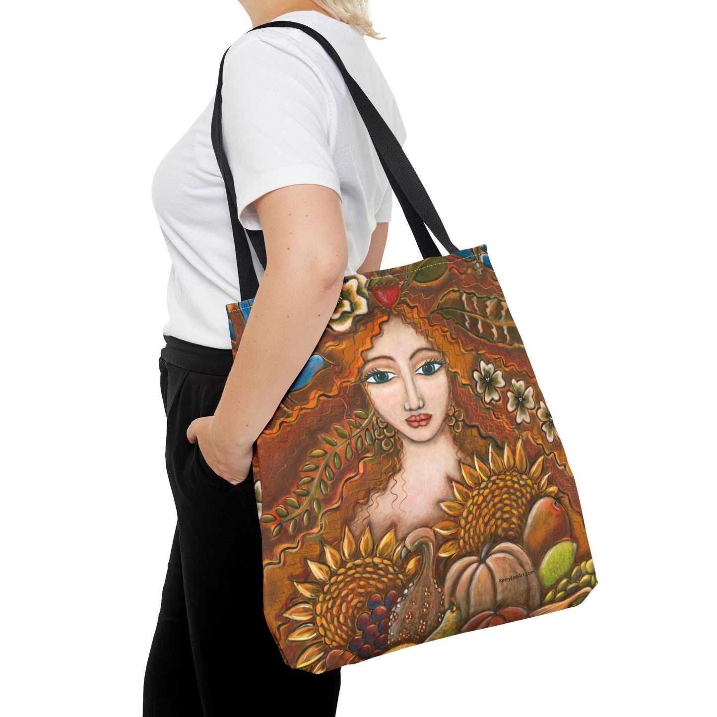 "She Harvests Abundance" Tote Bag