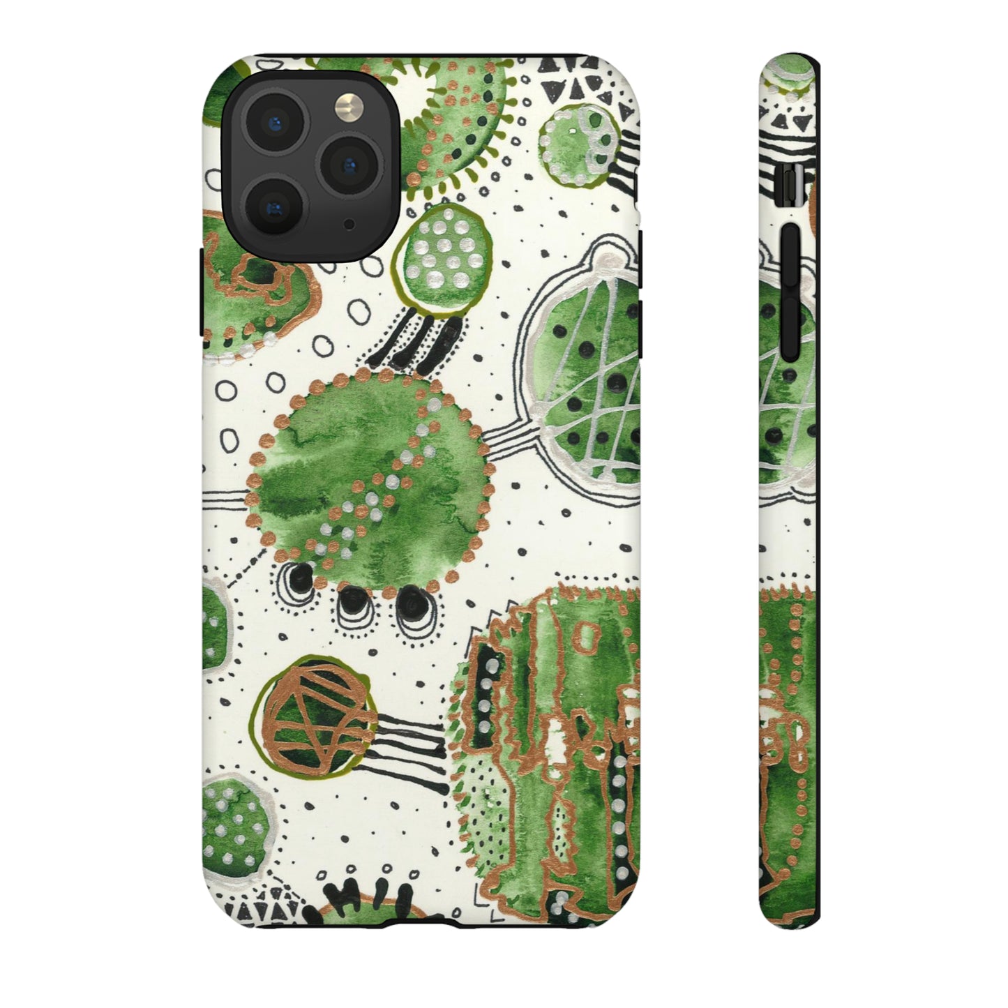 Phone Case - Green Bliss Bubbles