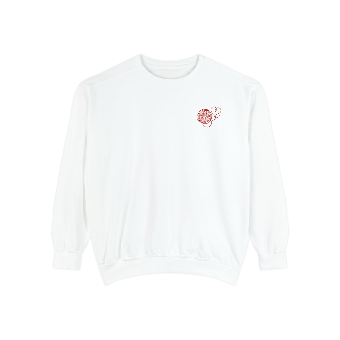 Red Thread Dancing Women Garment-Dyed Sweatshirt