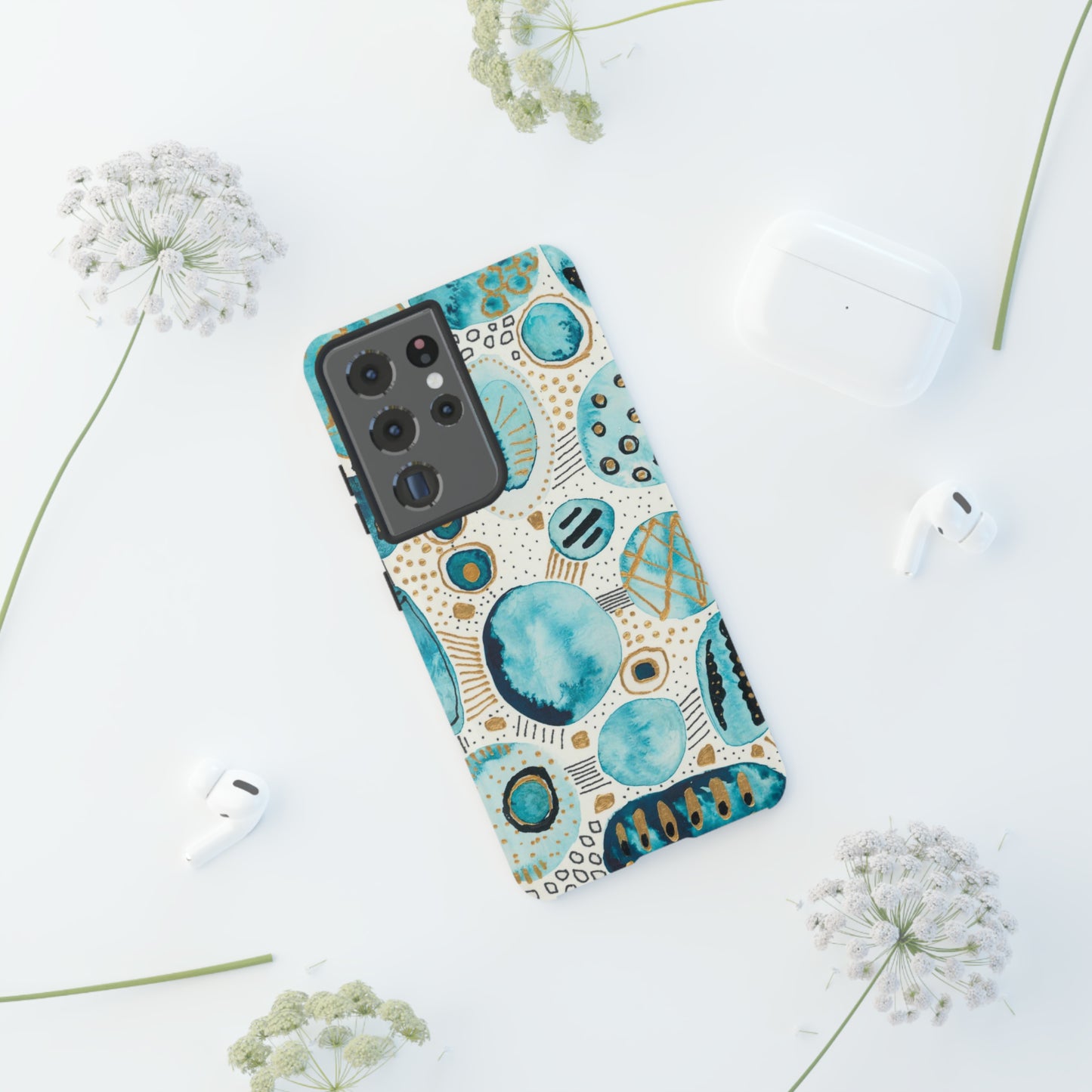 Phone Case - Aqua Bliss Bubbles