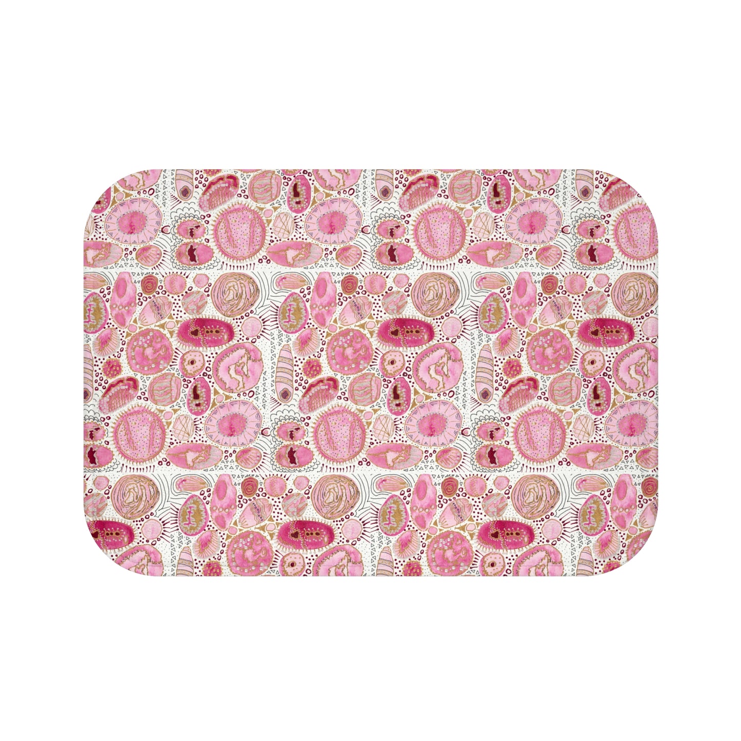 Bath Mat: Pink Bliss Bubbles