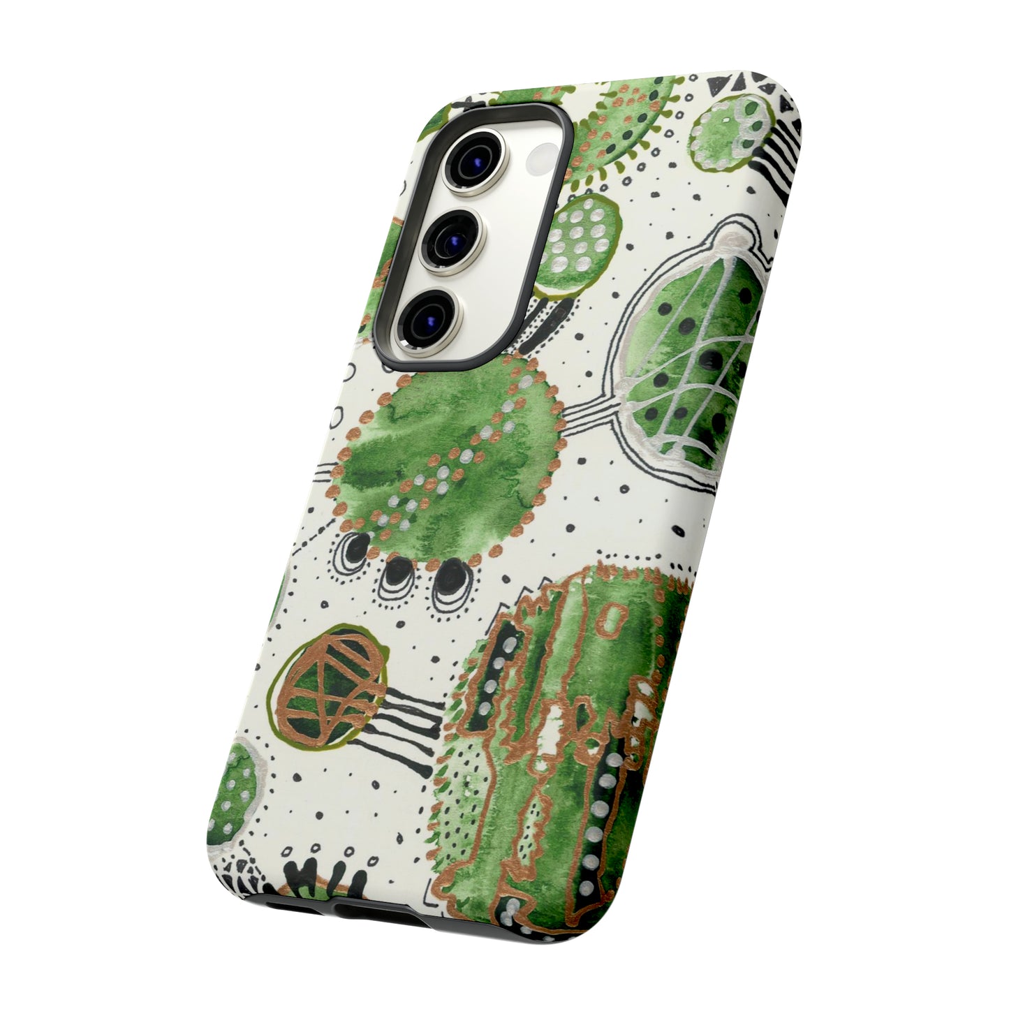 Phone Case - Green Bliss Bubbles