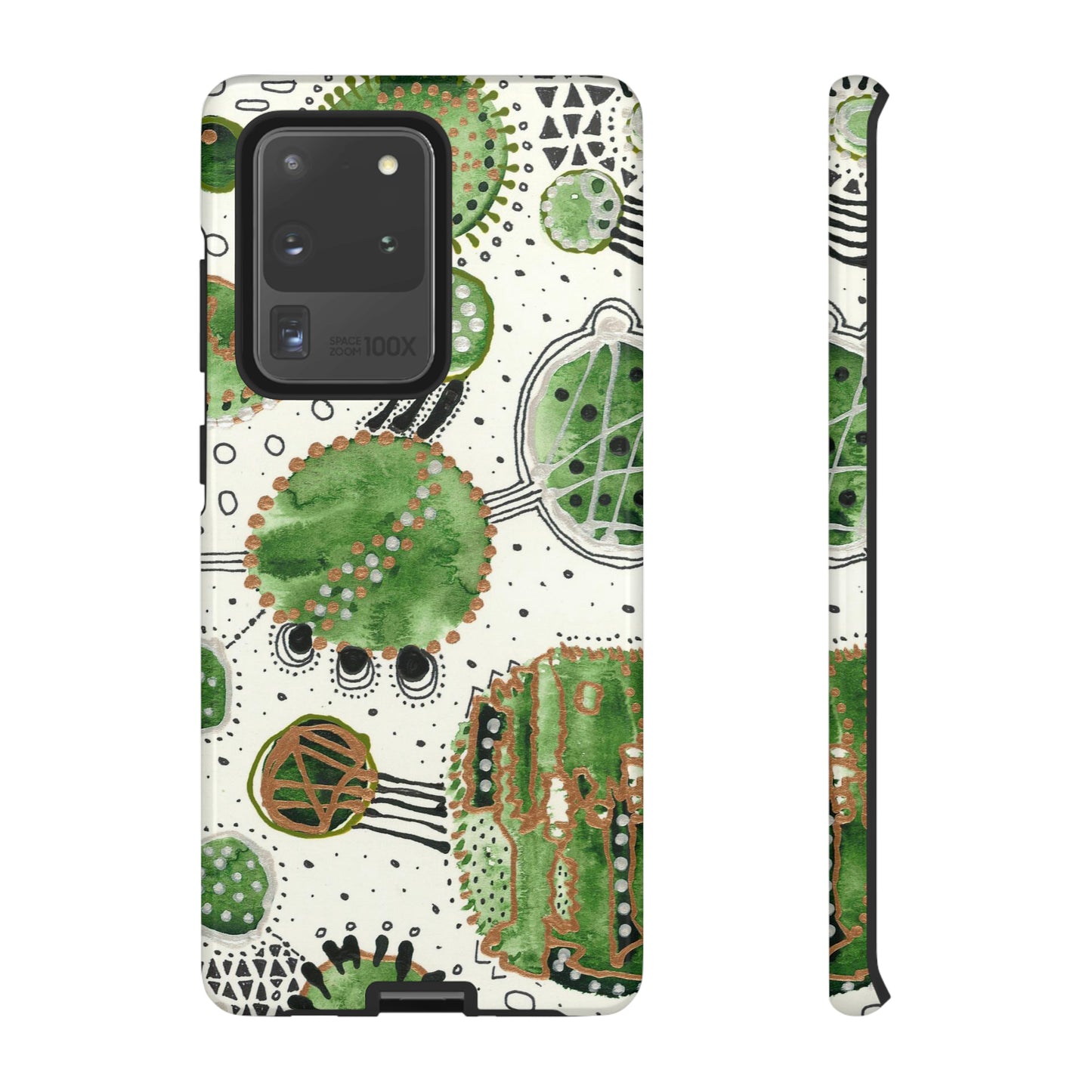 Phone Case - Green Bliss Bubbles