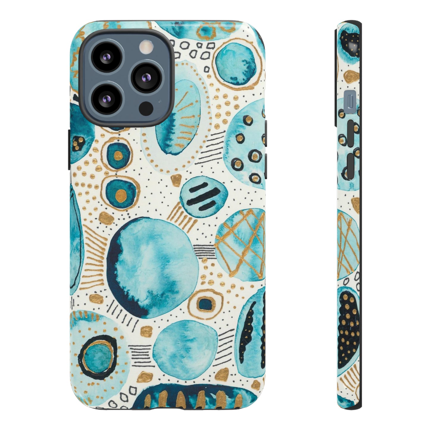 Phone Case - Aqua Bliss Bubbles