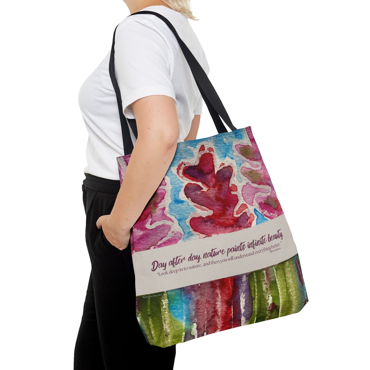 "Nature Paints" Tote Bag