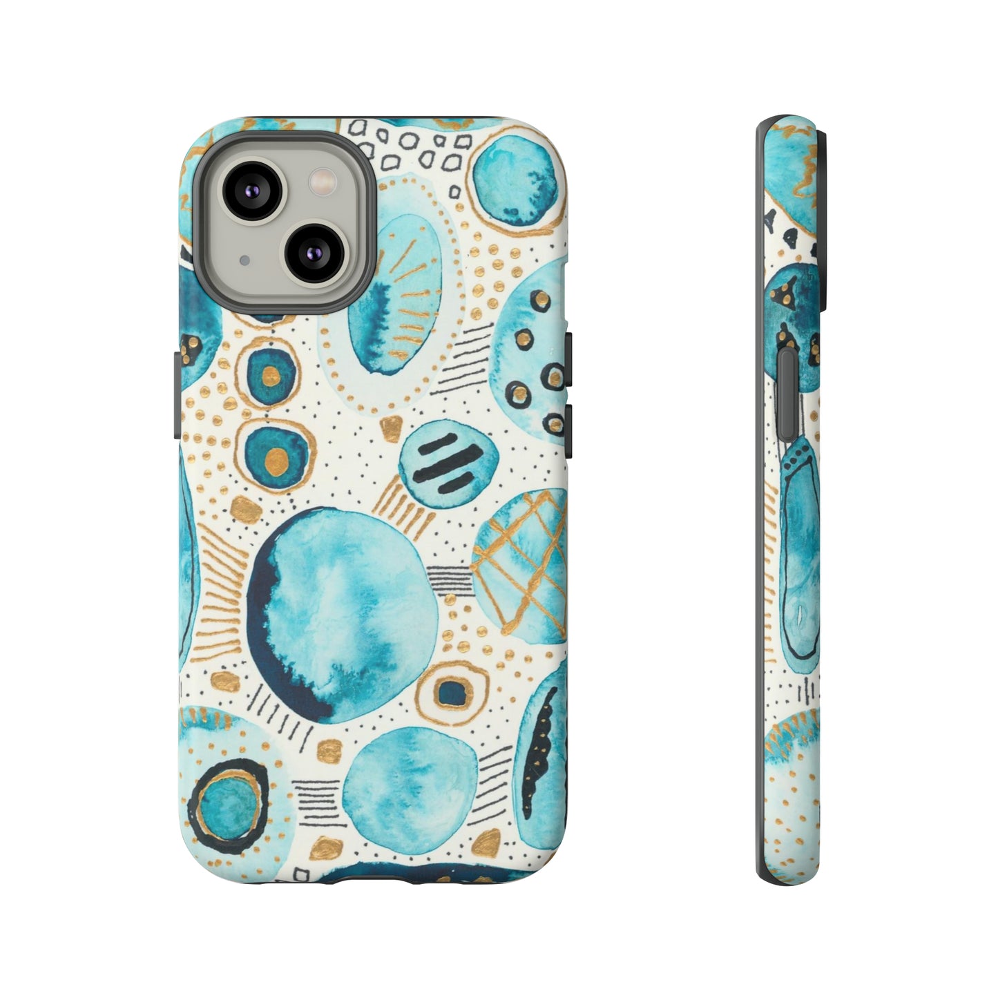 Phone Case - Aqua Bliss Bubbles