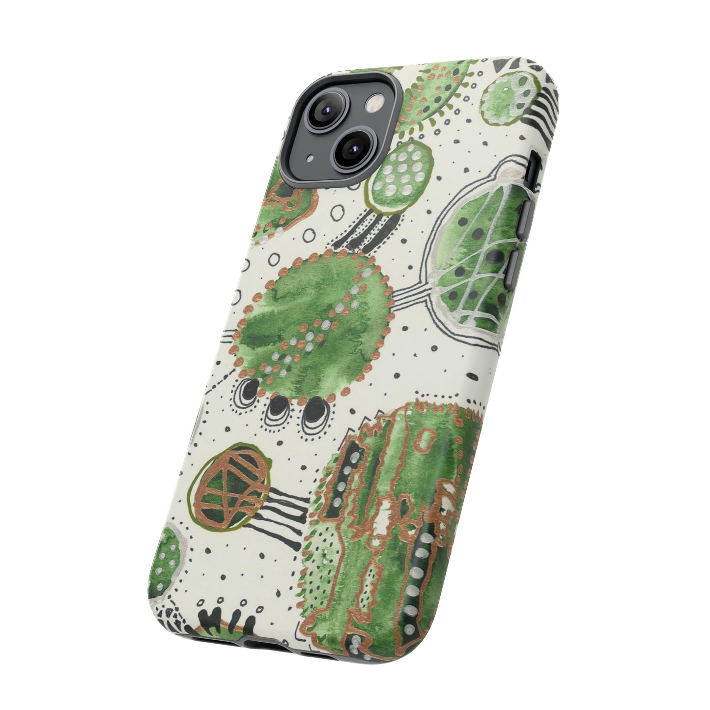 Phone Case - Green Bliss Bubbles