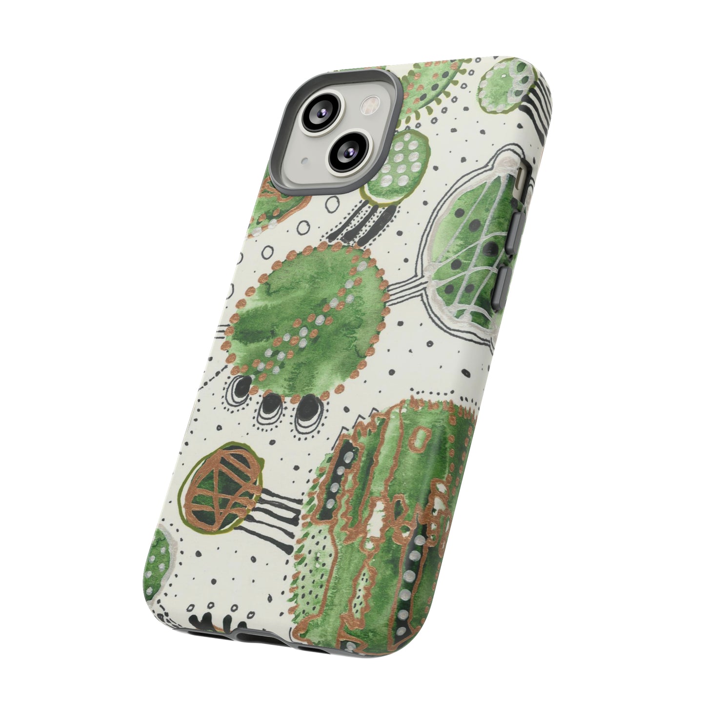 Phone Case - Green Bliss Bubbles