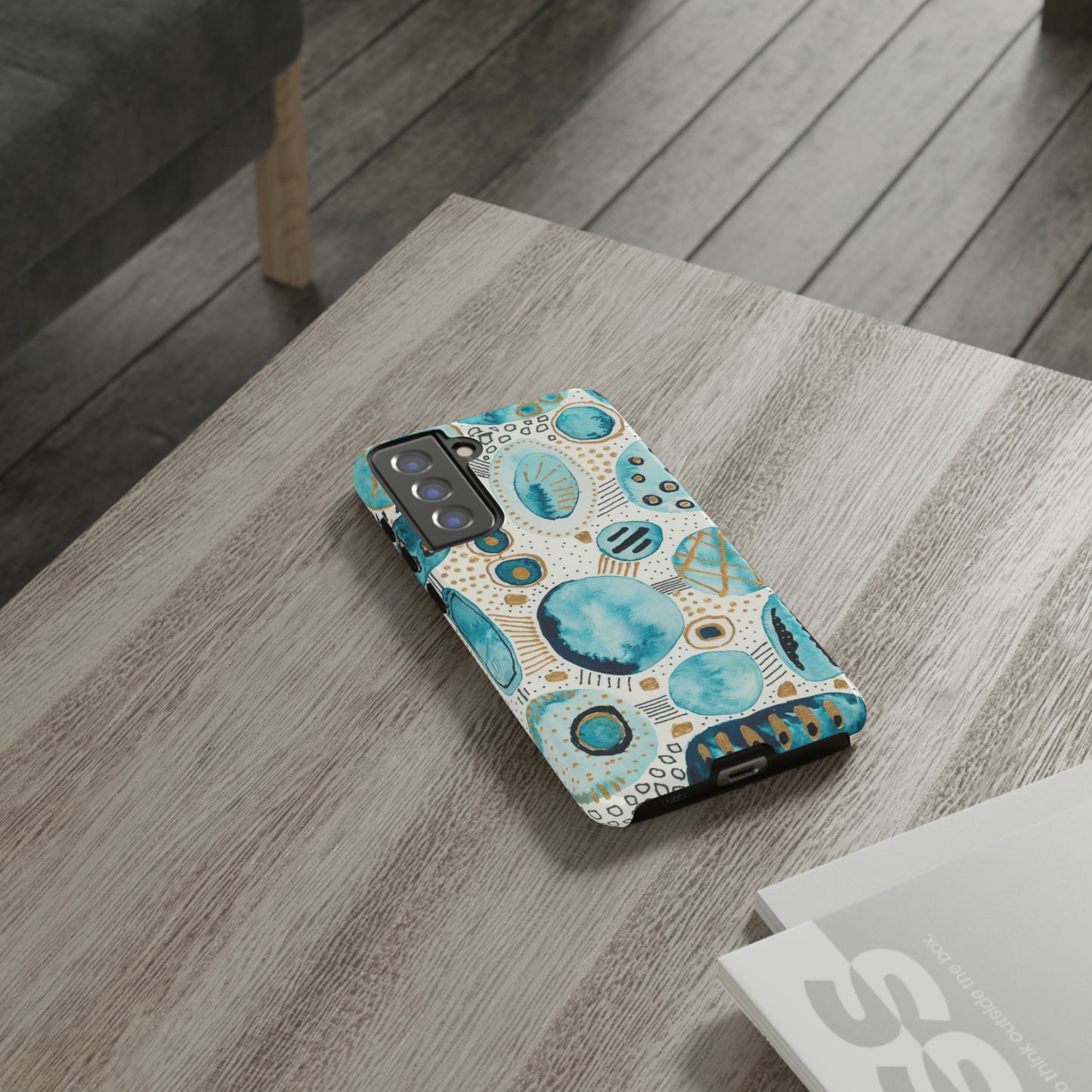 Phone Case - Aqua Bliss Bubbles